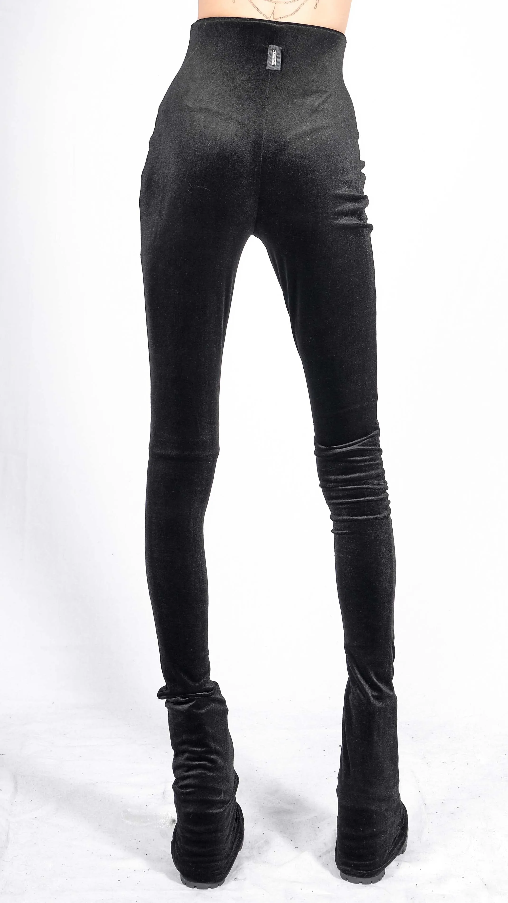Stretch Velvet Leggings