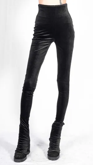 Stretch Velvet Leggings
