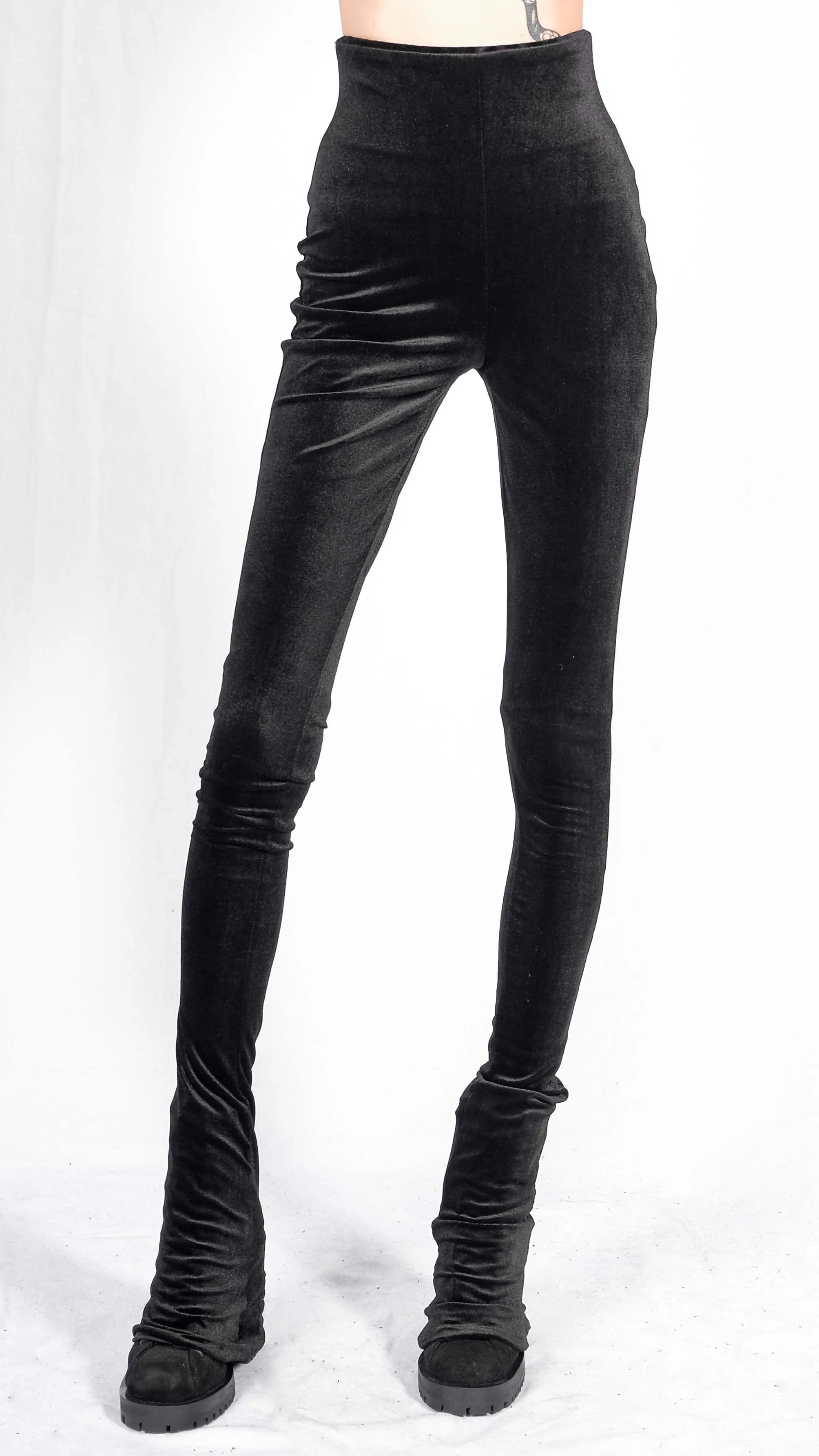 Stretch Velvet Leggings