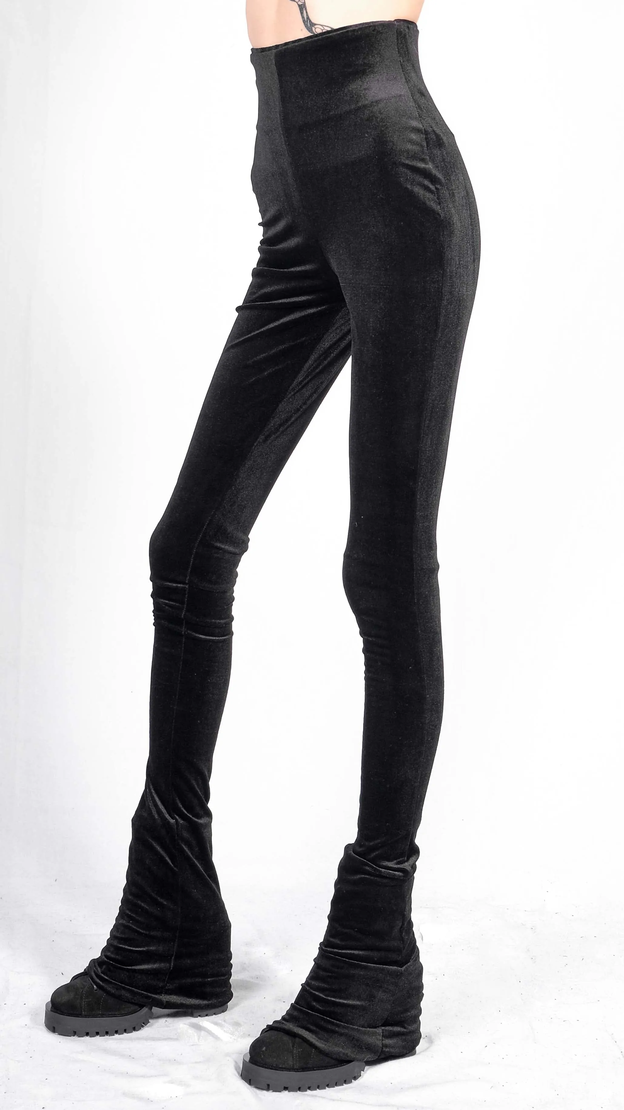 Stretch Velvet Leggings