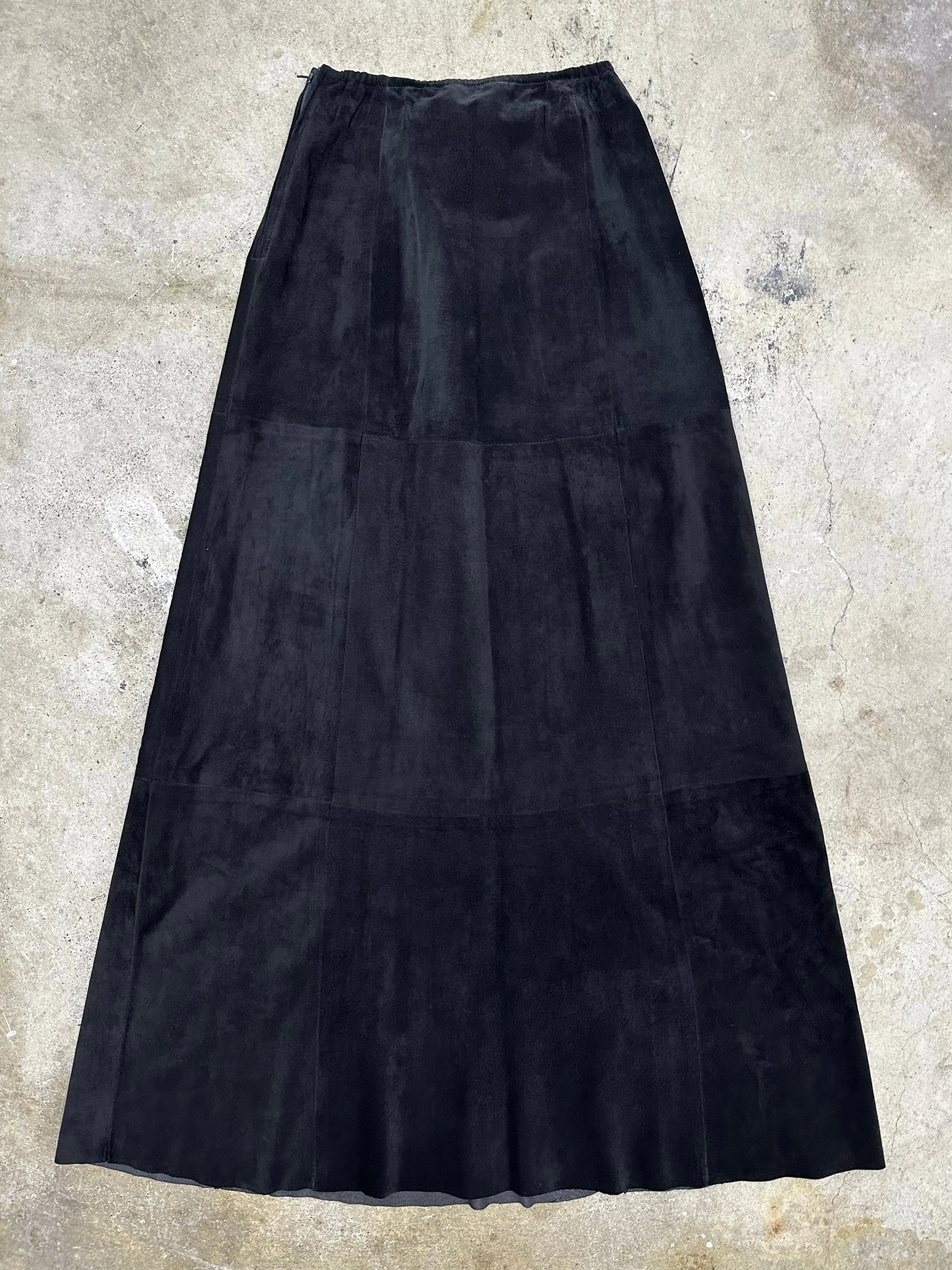 Suede Halter & Maxi Skirt Set*