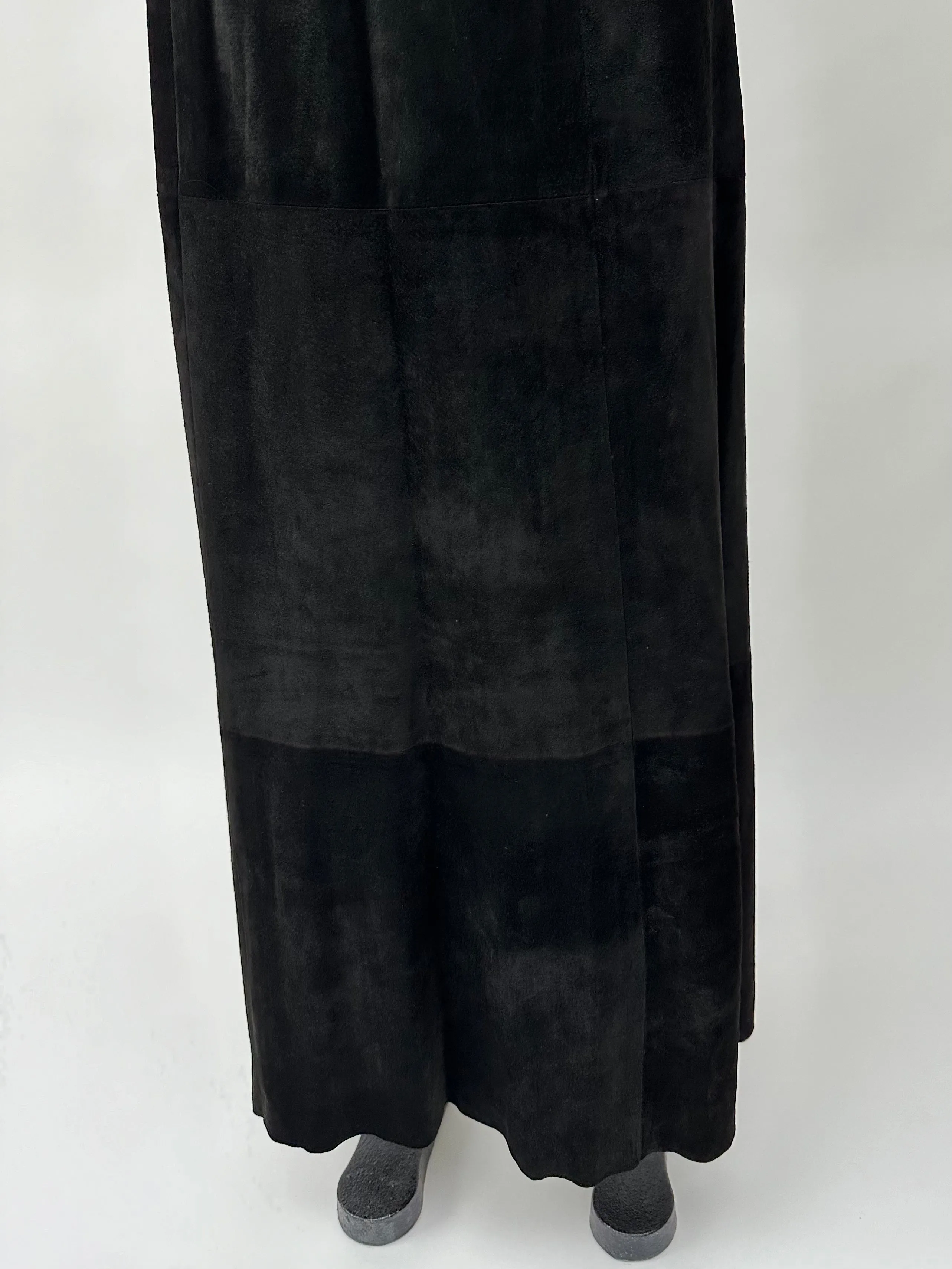 Suede Halter & Maxi Skirt Set*