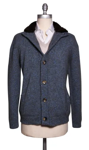 Svevo Parma Gray Mock Turtleneck Jacket