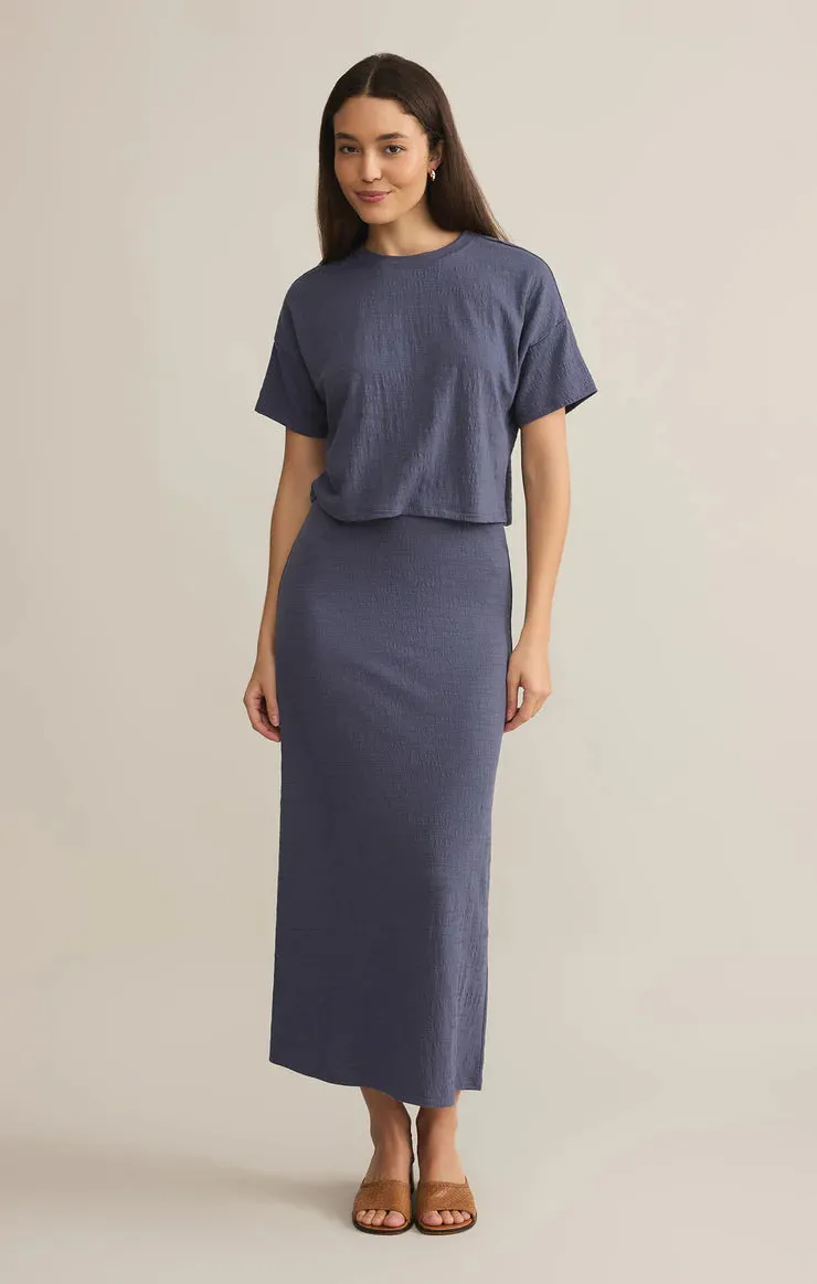 SWAY TEXTURED CROPPED TEE