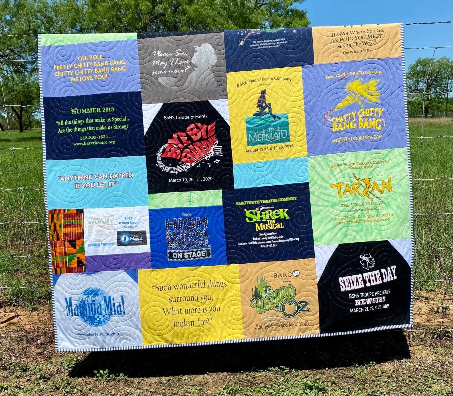 T-Shirt Quilt Custom DEPOSIT Memory Blanket Graduation Gift Tee Handmade Keepsake Personalized Modern Design Sport Clothing College Birthday