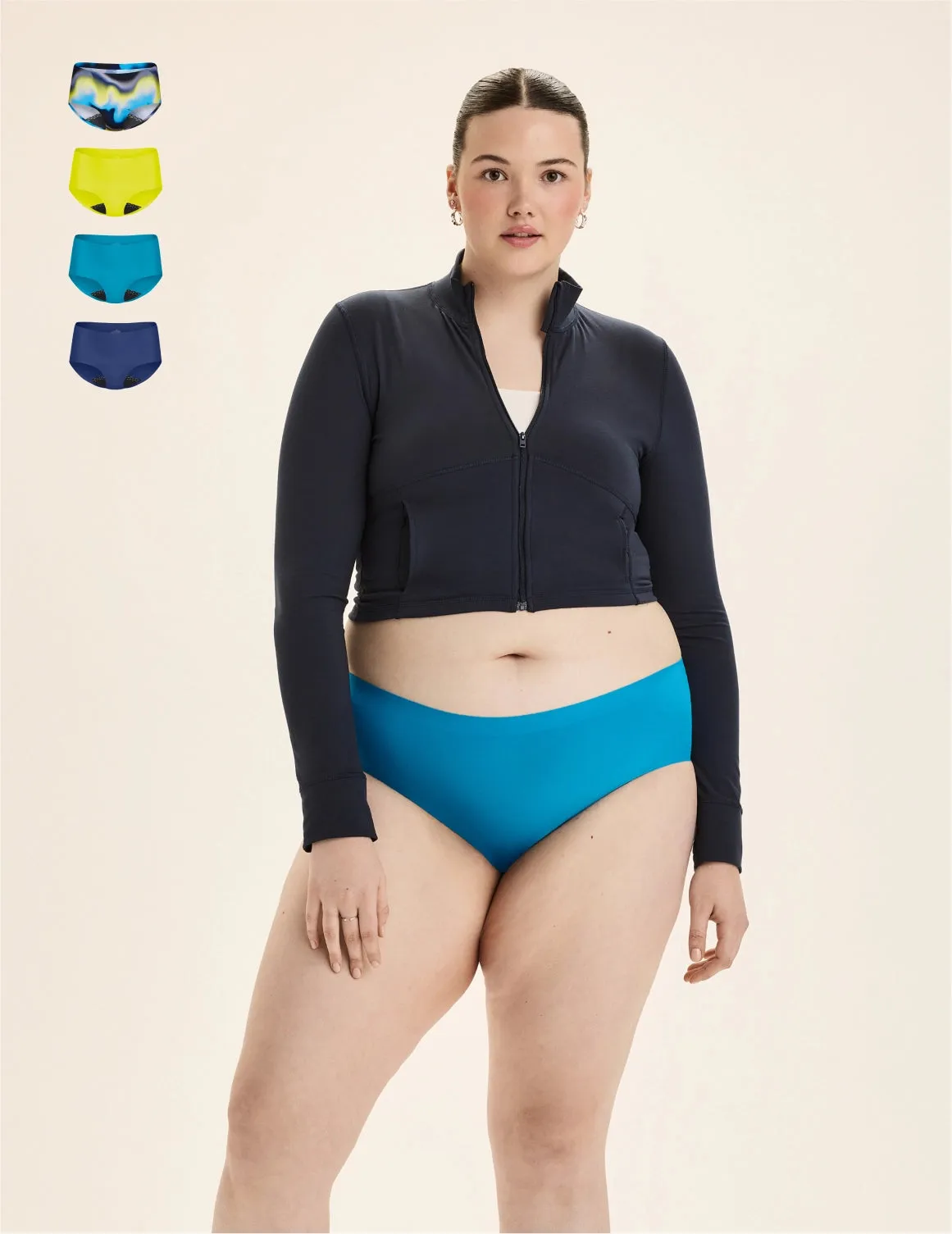 Teen Leakproof UltraThin No-Show 4-Pack - Boyshort