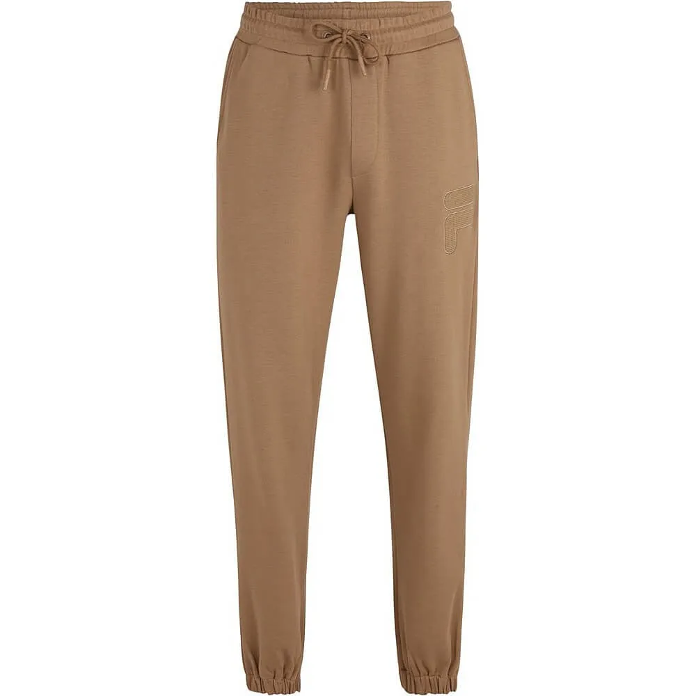 Tepláky Fila CHIPUDE oversized pants hnedé