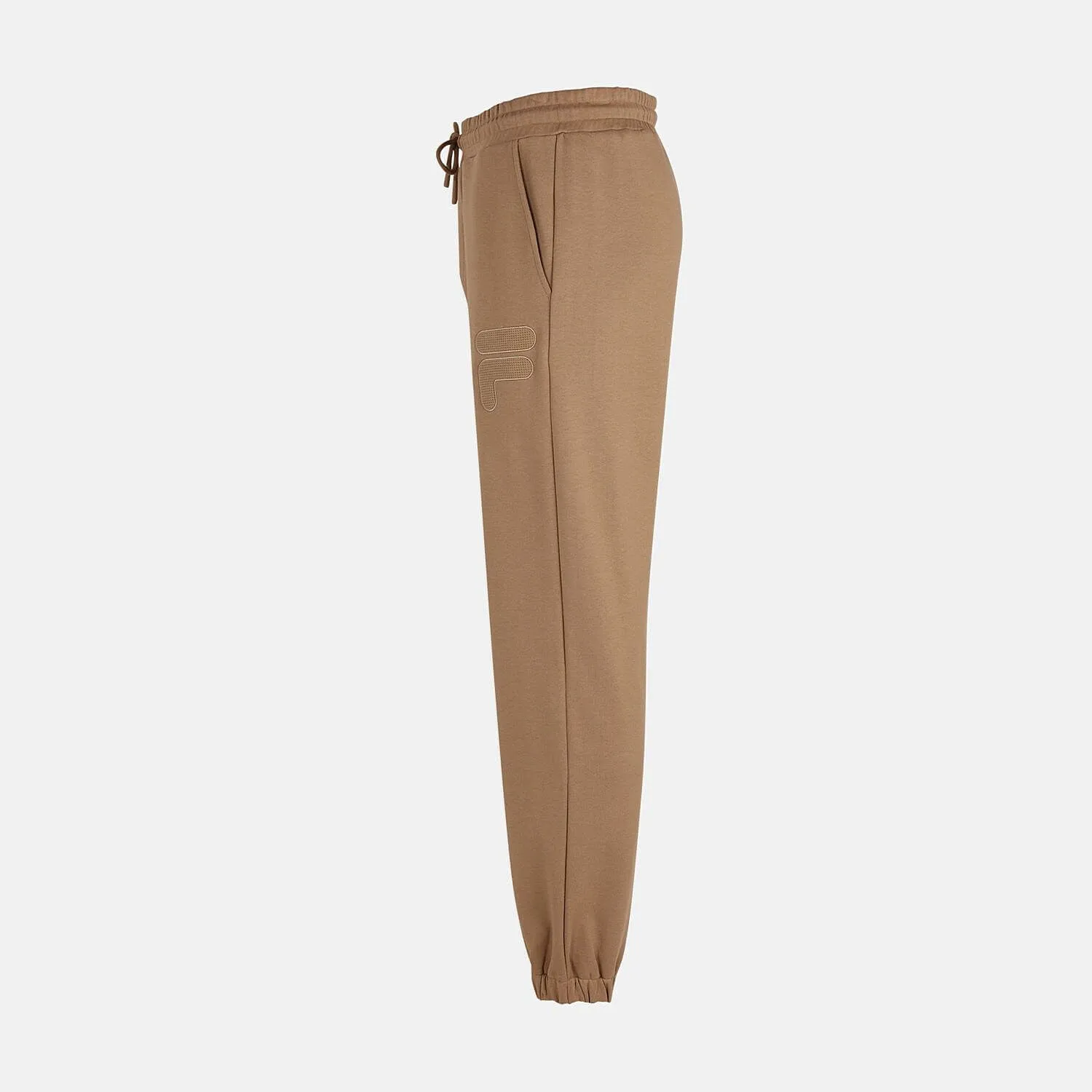 Tepláky Fila CHIPUDE oversized pants hnedé