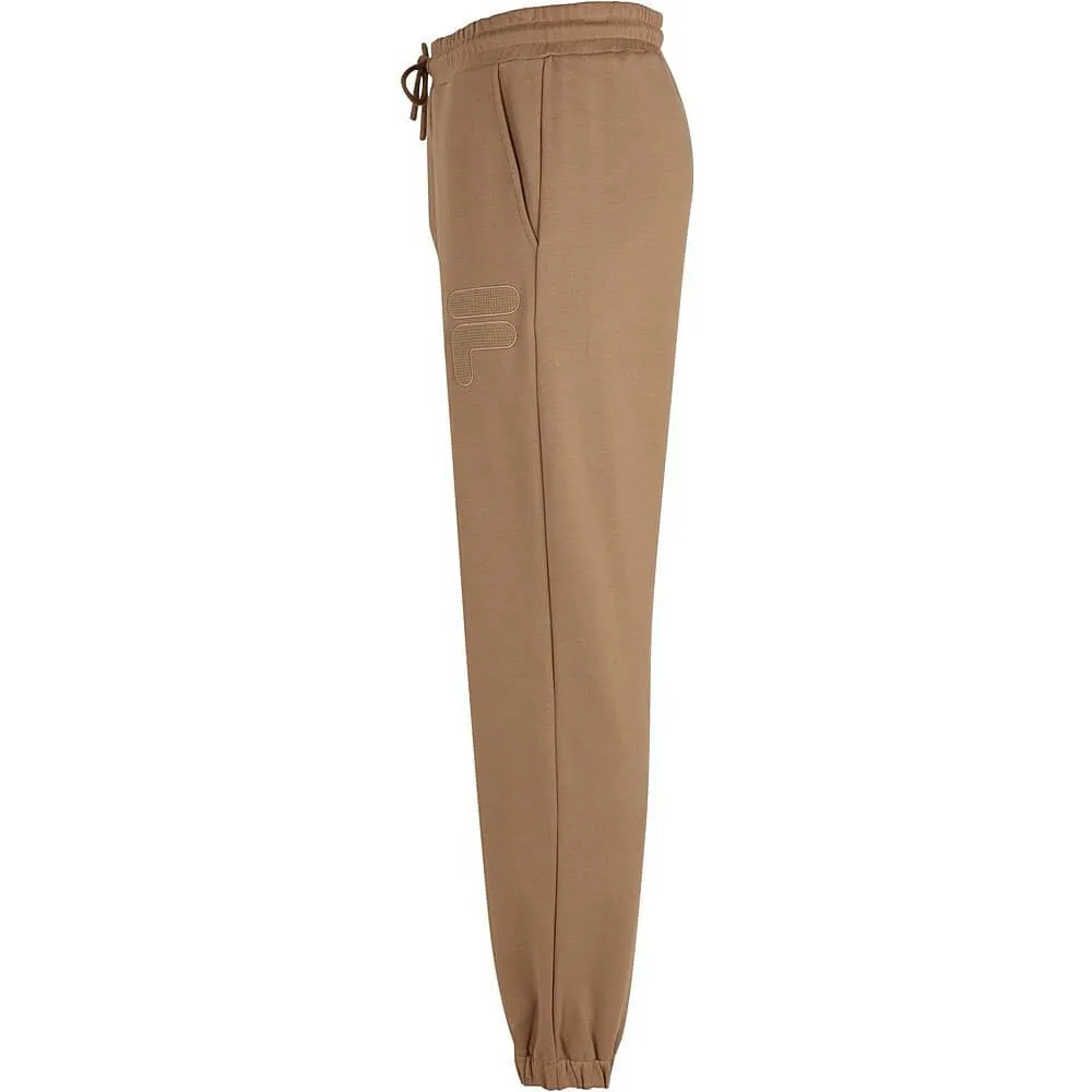 Tepláky Fila CHIPUDE oversized pants hnedé