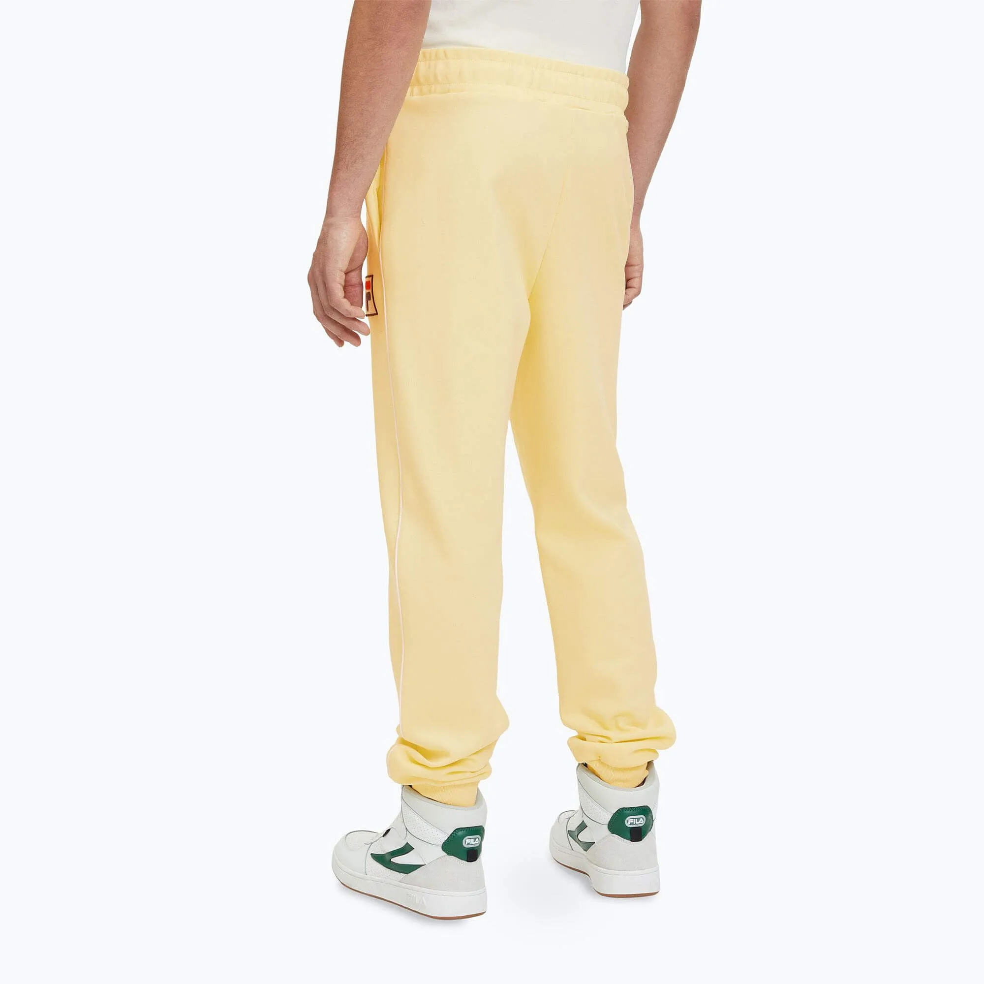 Tepláky Fila LINCOLN track pants žlté