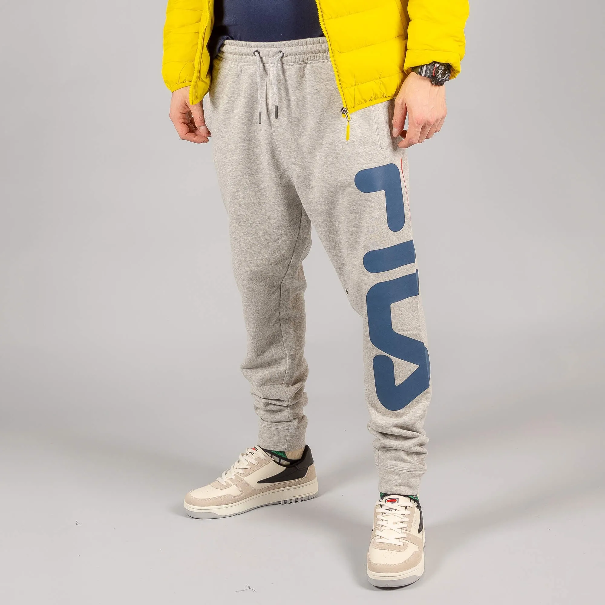 Tepláky Fila Pure Pants šedé
