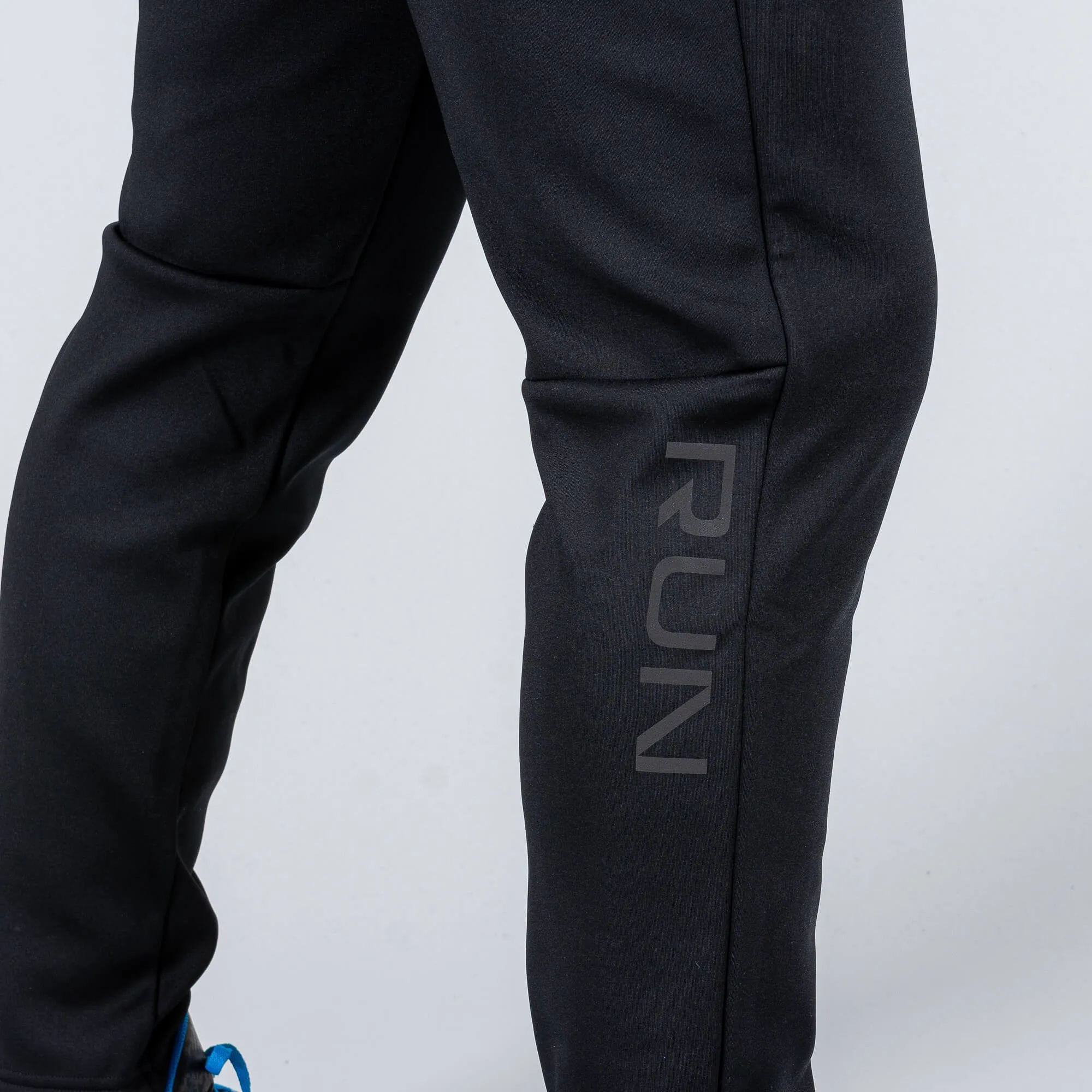 Tepláky Peak RUN Knitted Fleece Pants čierne