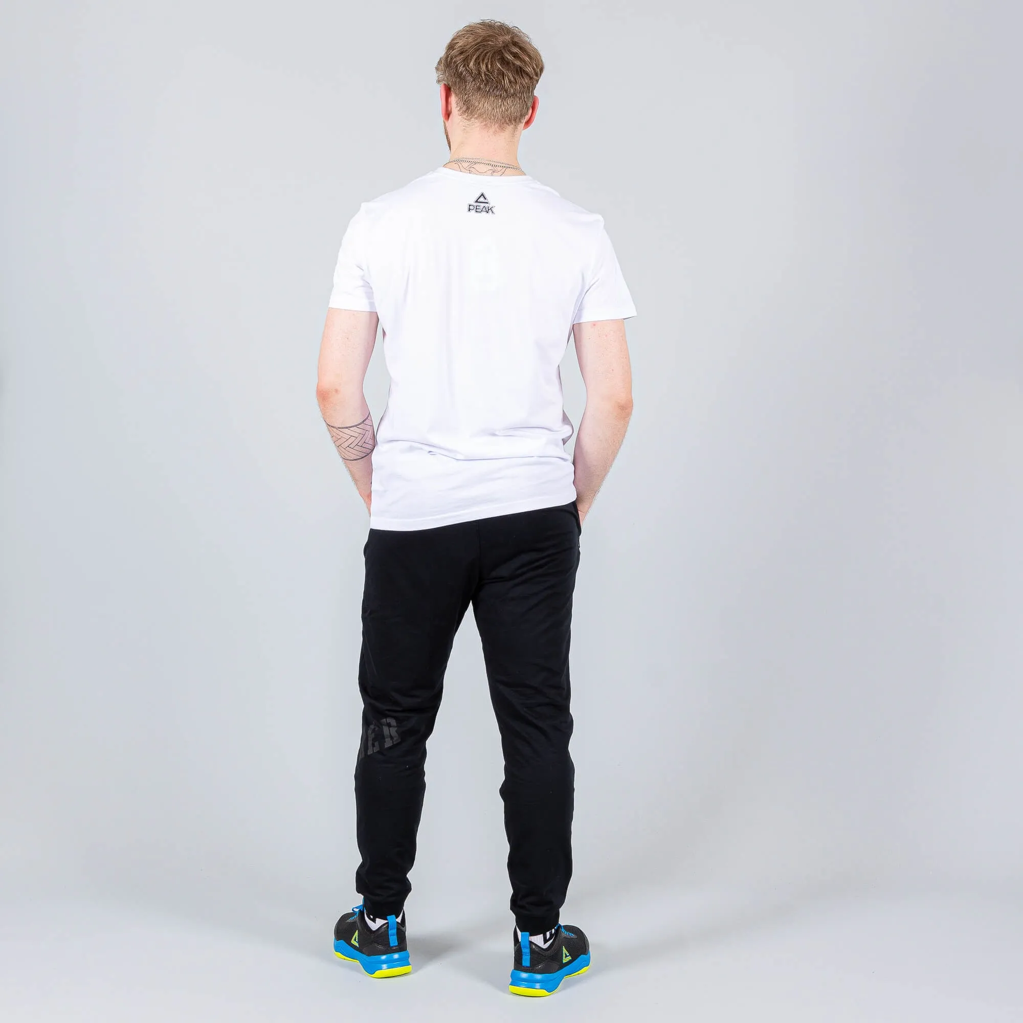 Tepláky Peak Tony Parker Series Knitted Pants čierne