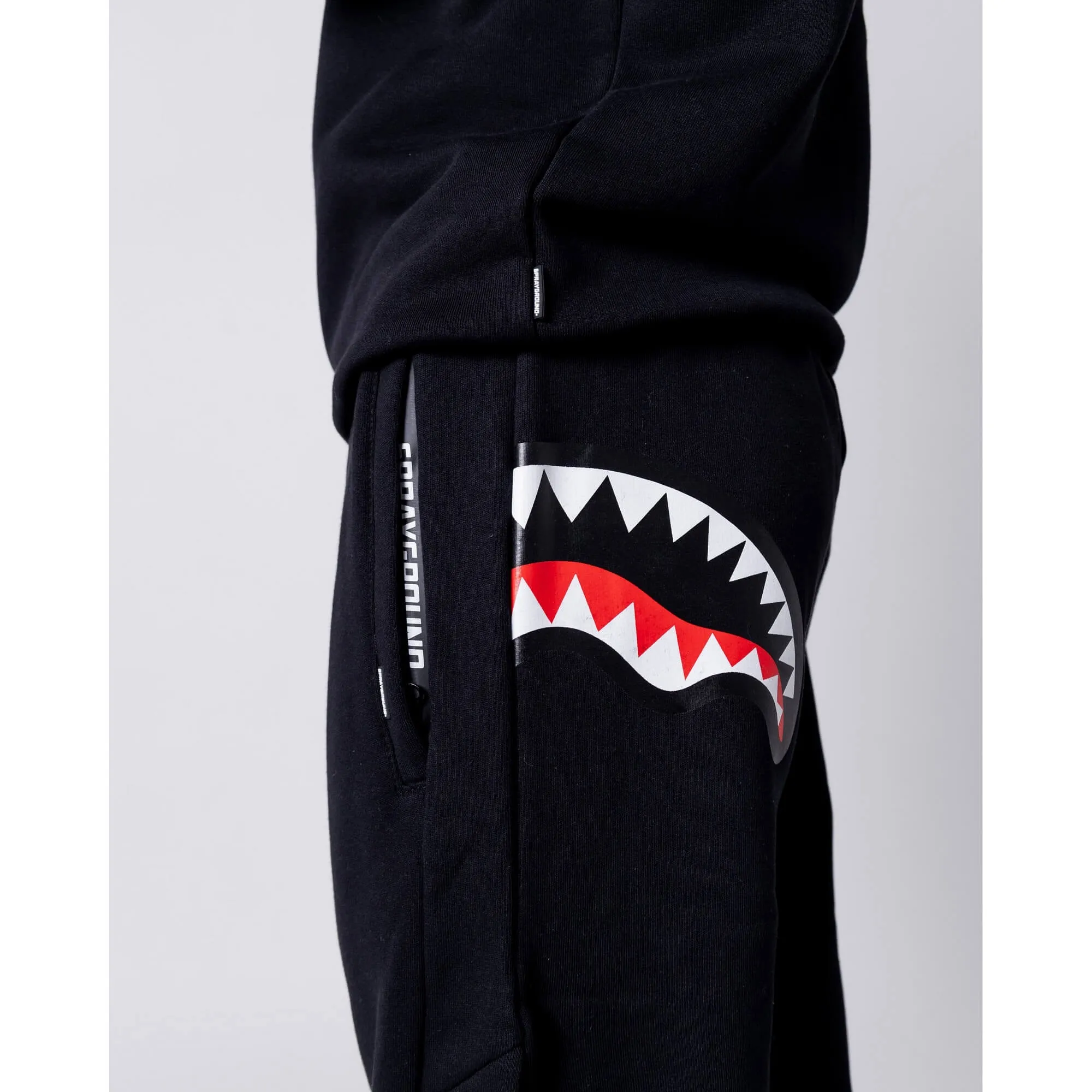 Tepláky Sprayground Button Pants čierne