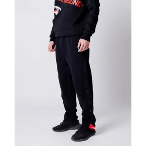 Tepláky Sprayground Button Pants čierne
