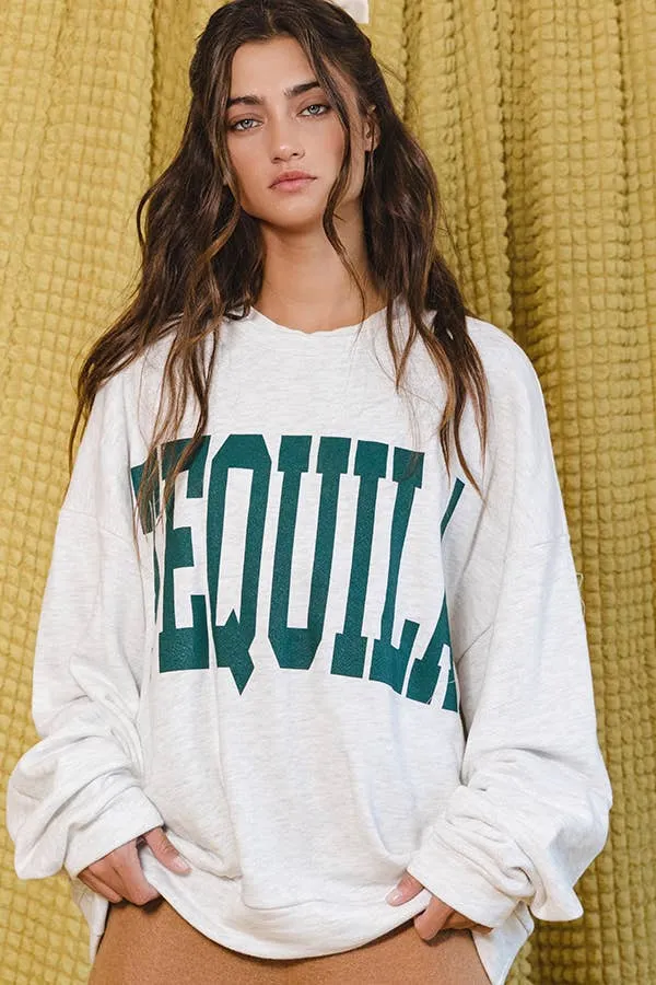 ‘TEQUILA' Graphic Sweatshirt
