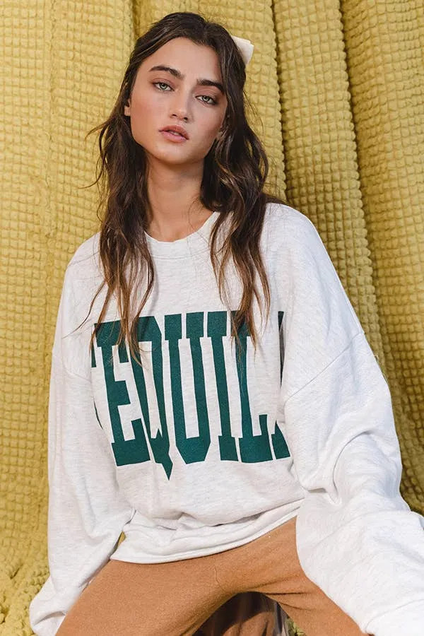 ‘TEQUILA' Graphic Sweatshirt