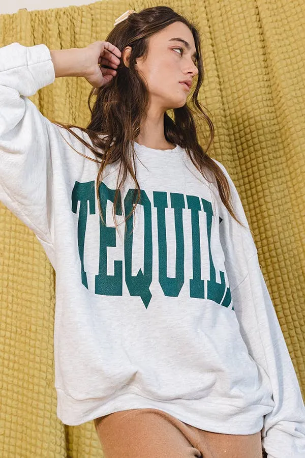 ‘TEQUILA' Graphic Sweatshirt