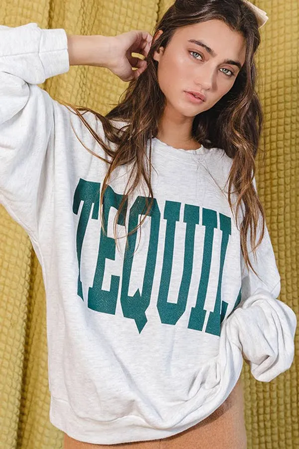 ‘TEQUILA' Graphic Sweatshirt