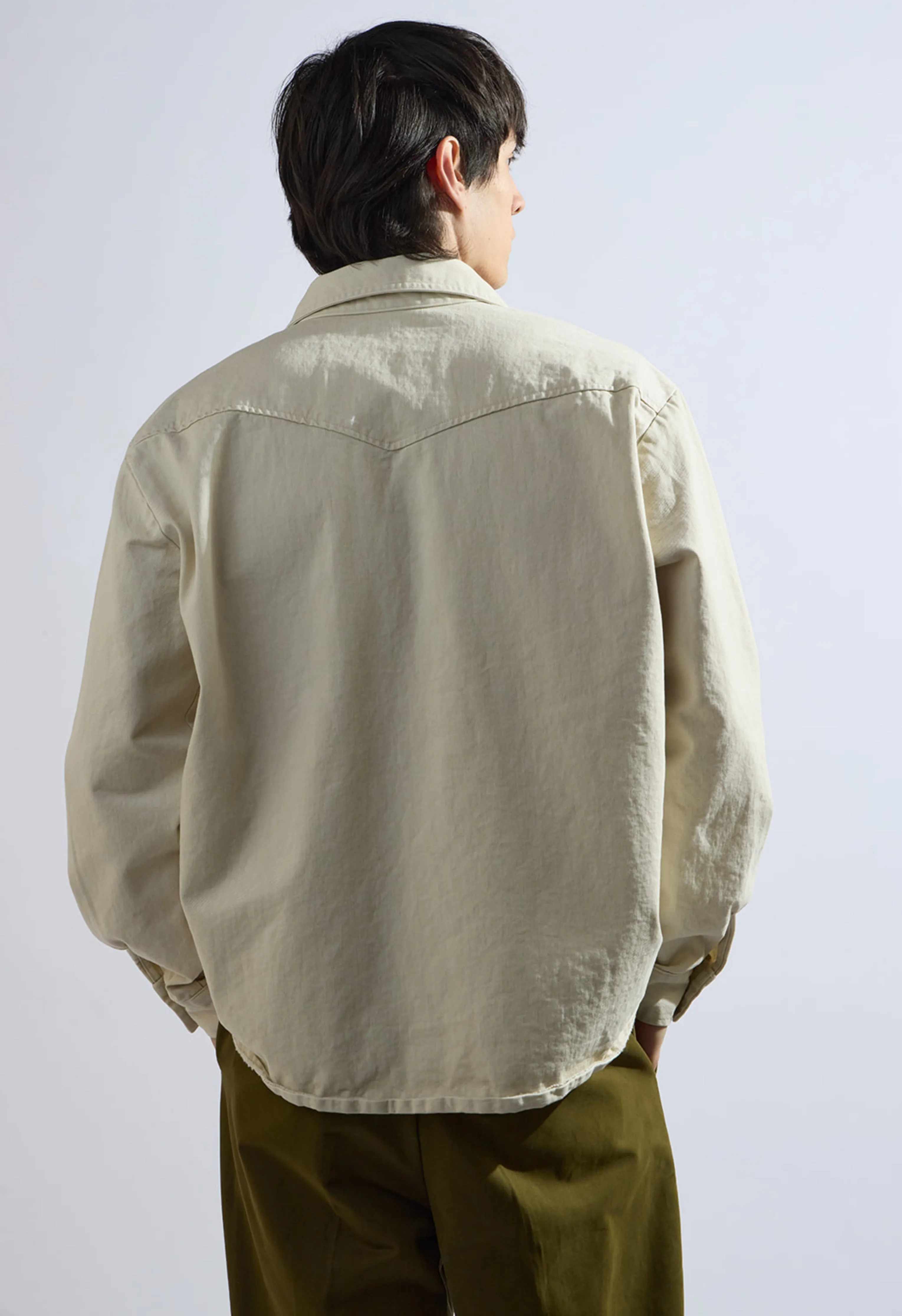 Texas Shacket in Cream