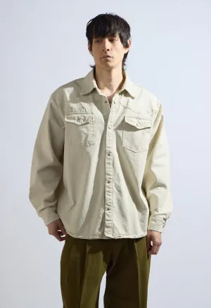 Texas Shacket in Cream
