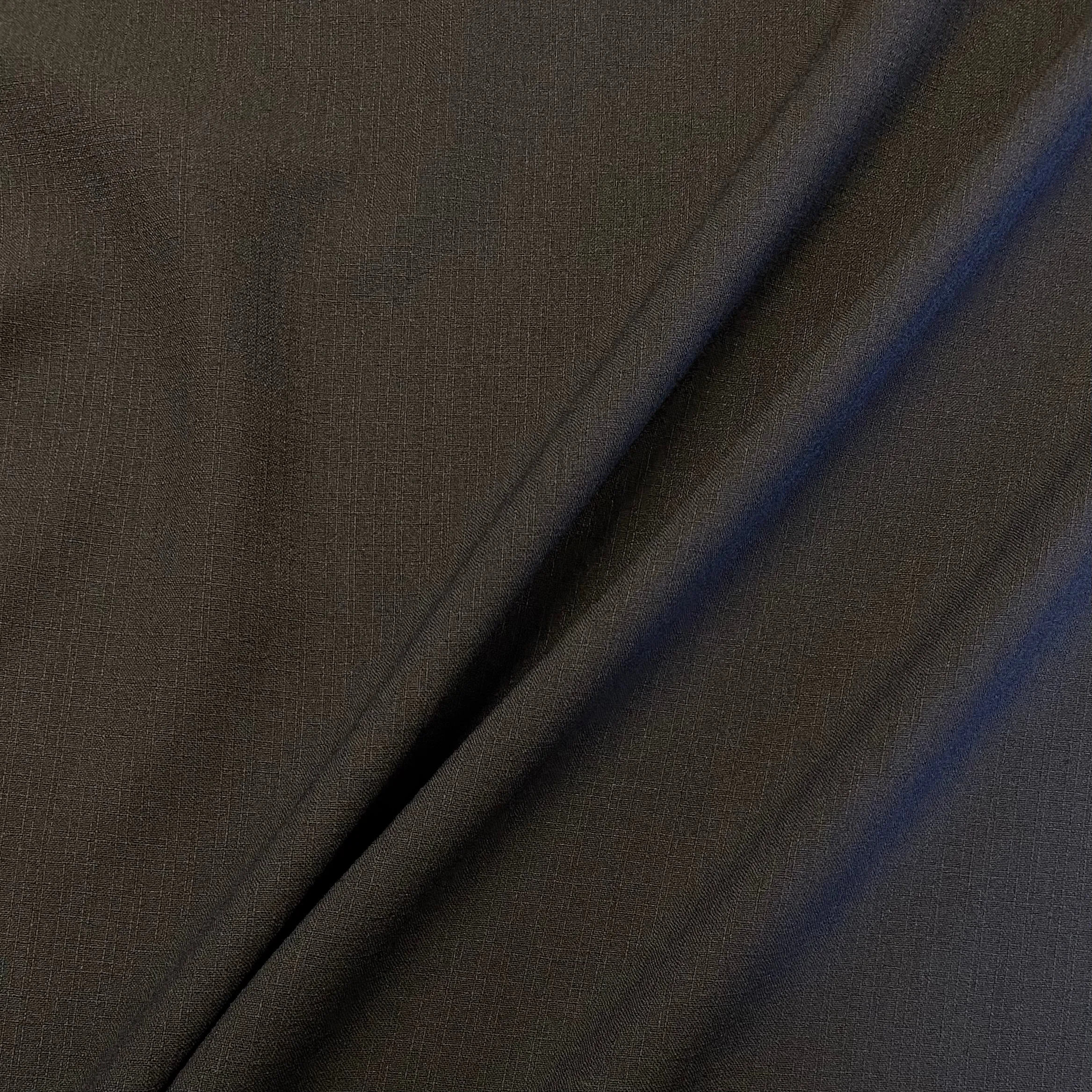 Textured Linen Look - Black