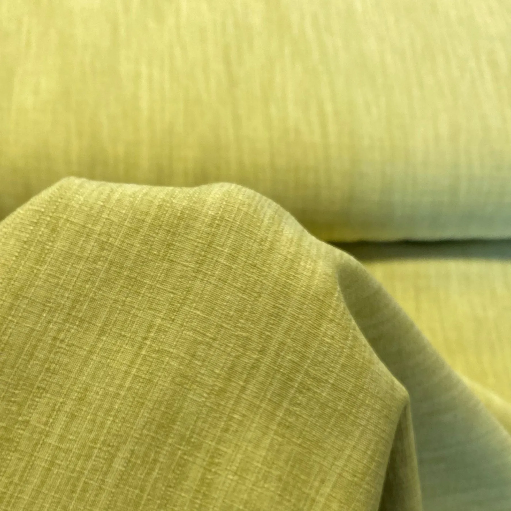 Textured Linen Look - Lime
