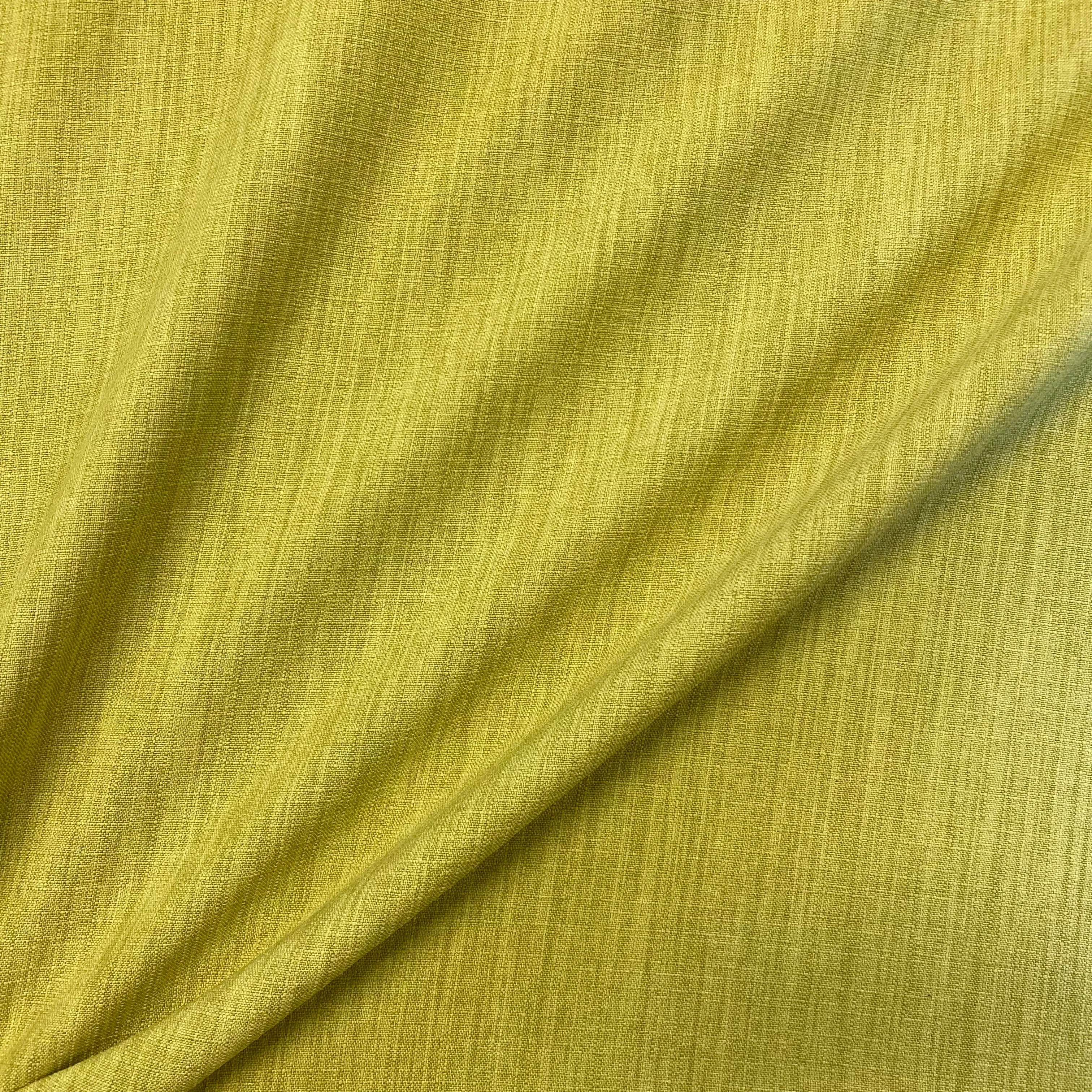 Textured Linen Look - Lime