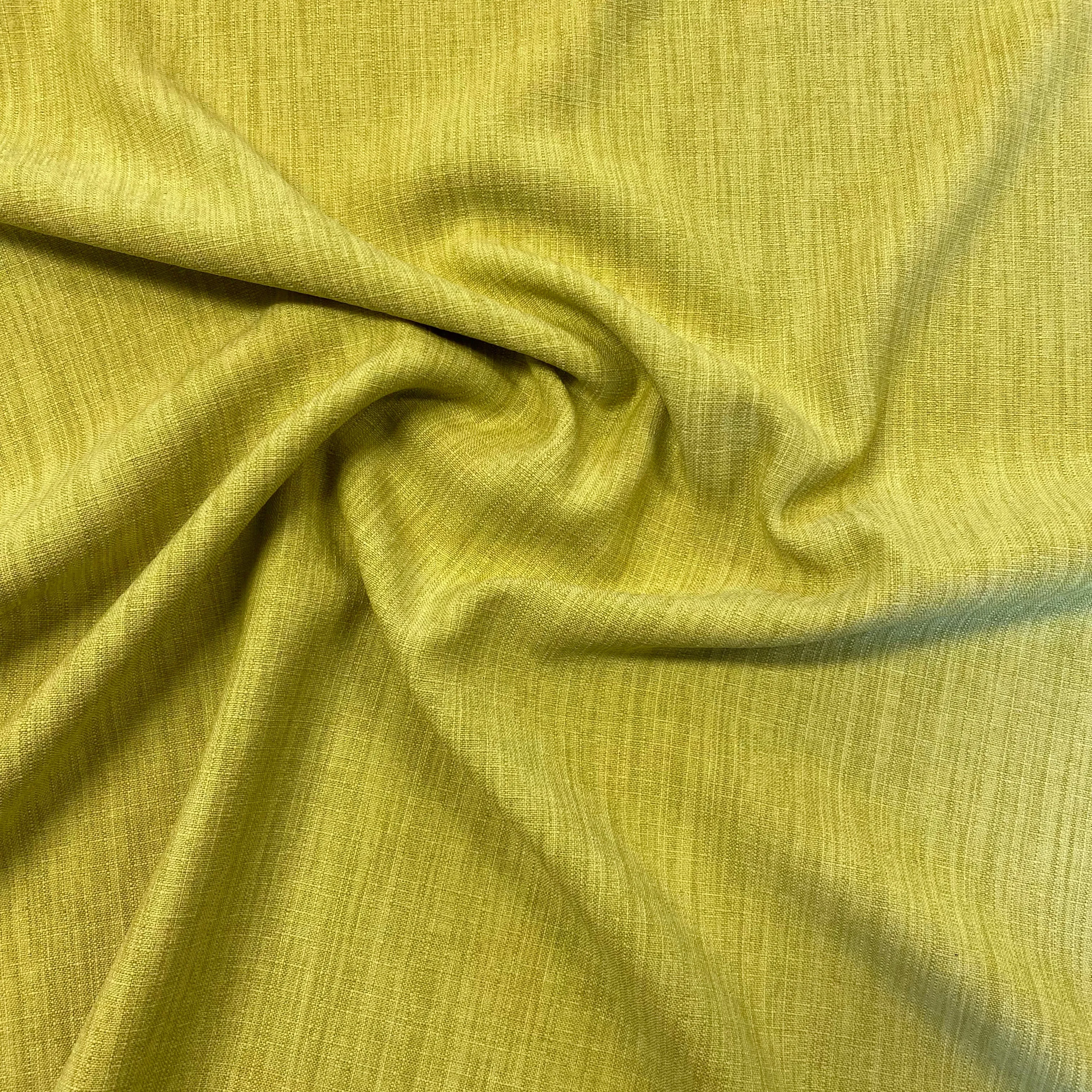 Textured Linen Look - Lime