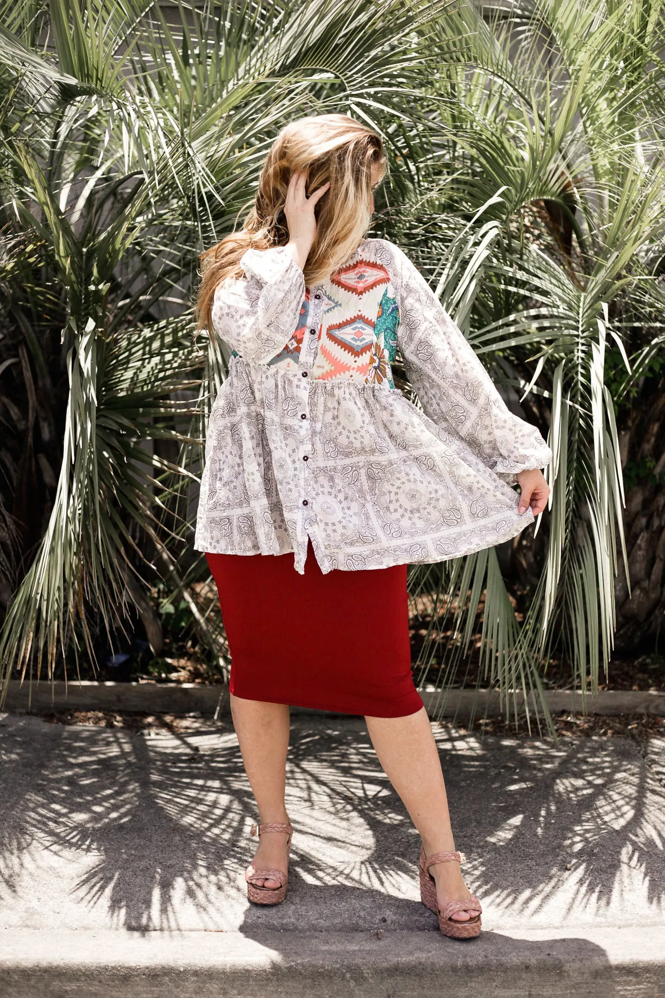 The Audrey Pencil Skirt