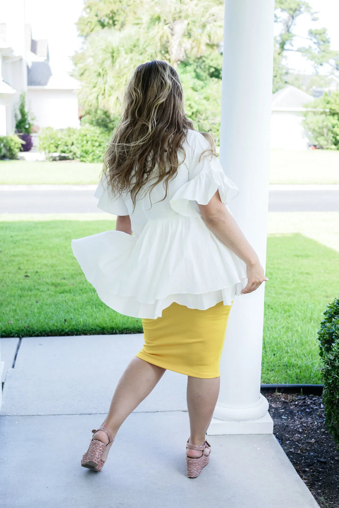 The Audrey Pencil Skirt