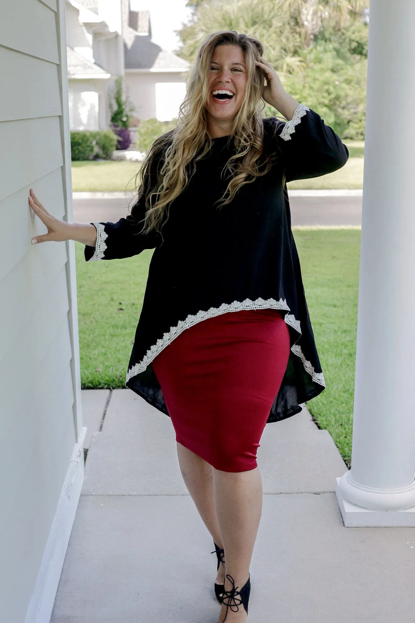 The Audrey Pencil Skirt