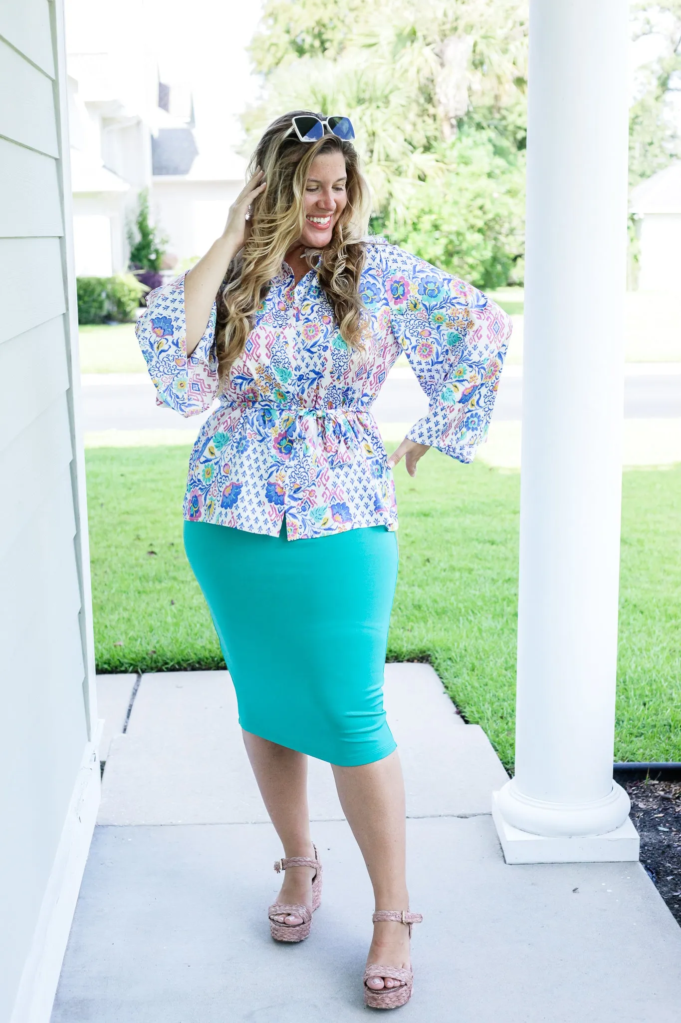 The Audrey Pencil Skirt