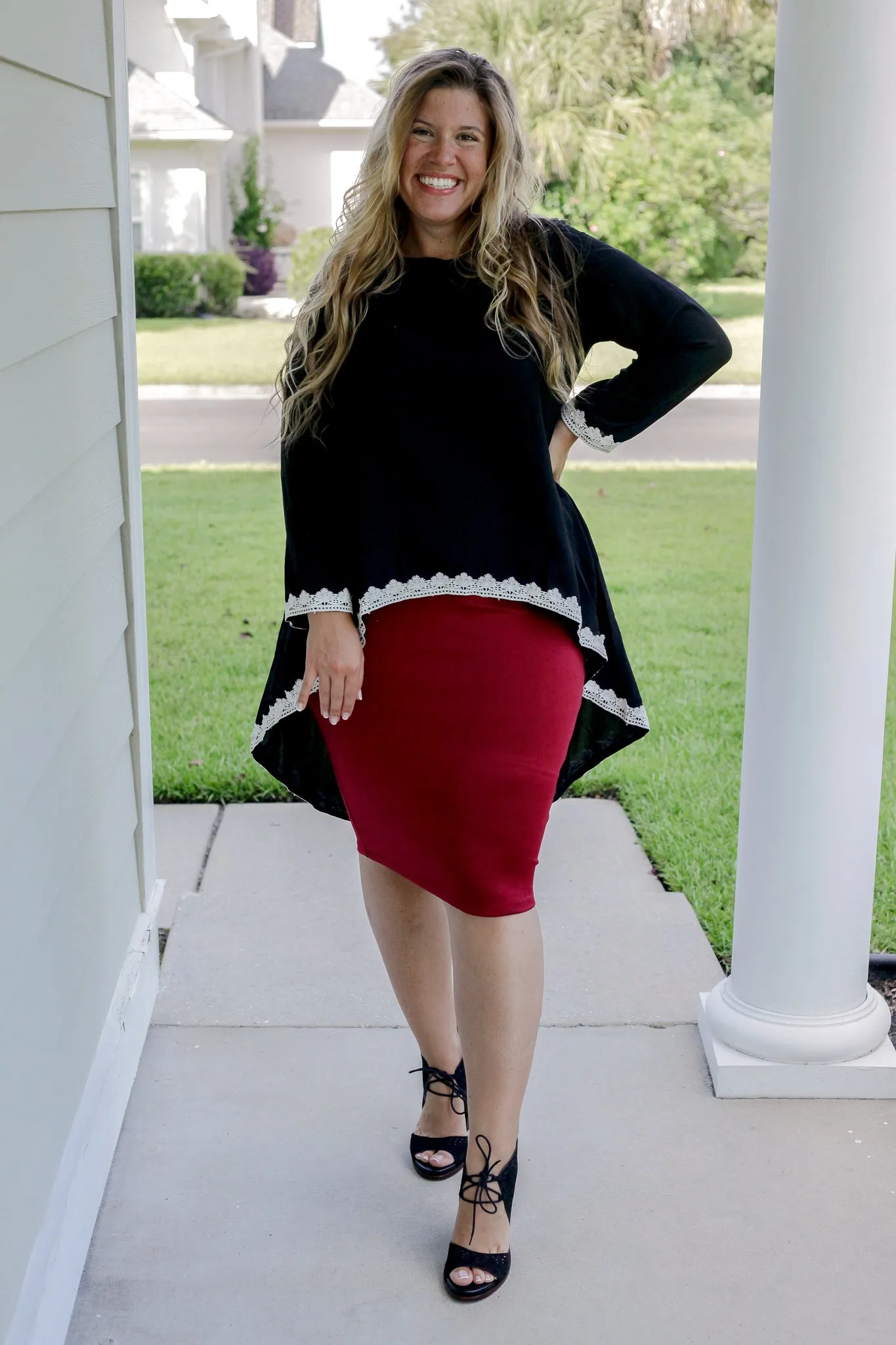 The Audrey Pencil Skirt