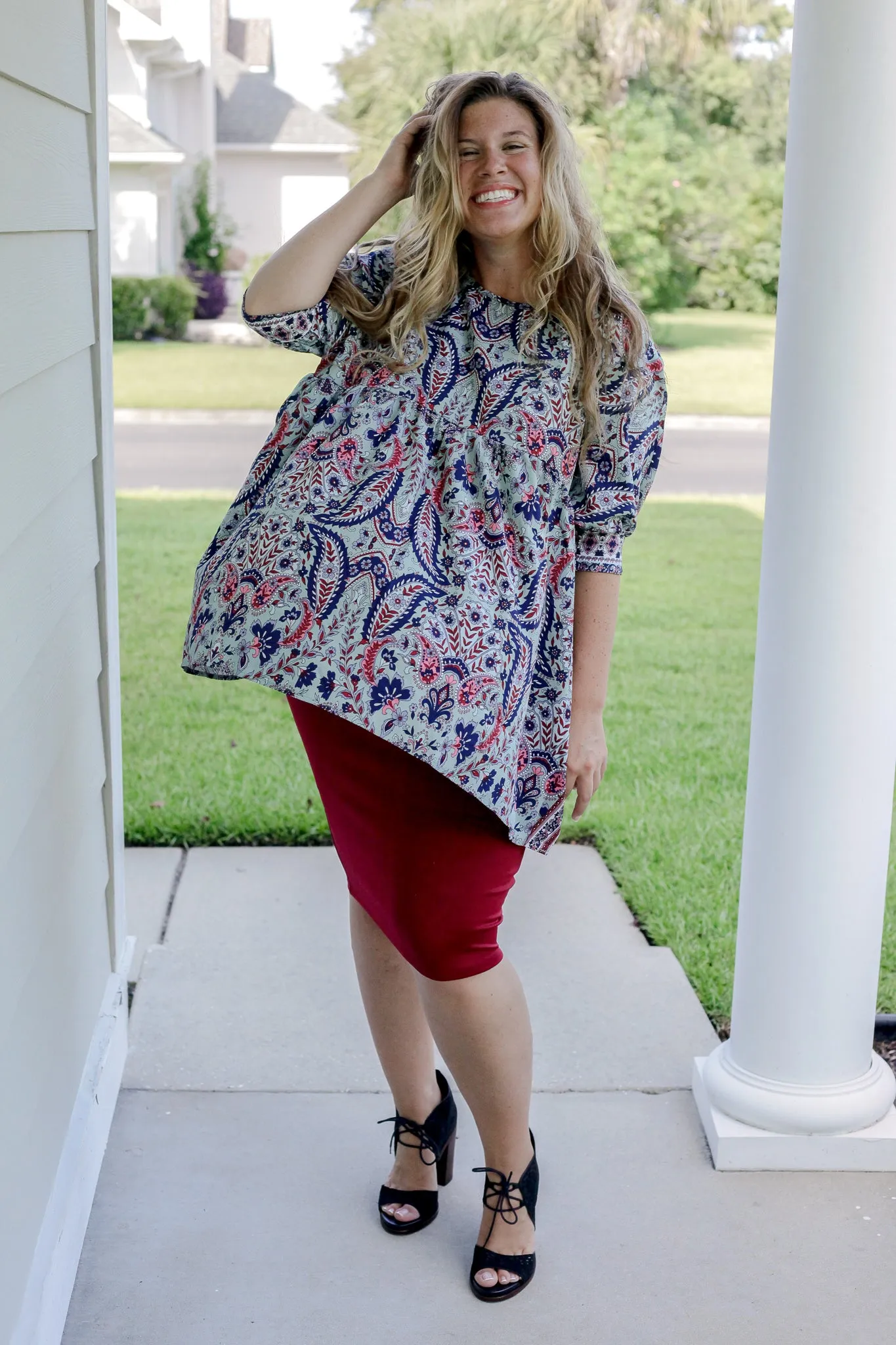 The Audrey Pencil Skirt