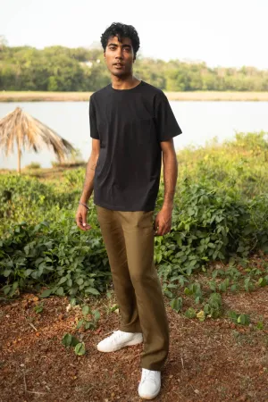 The Linen Pull-up Pants