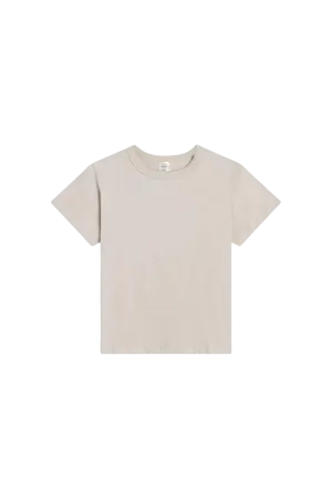 The Margo Tee in Cream