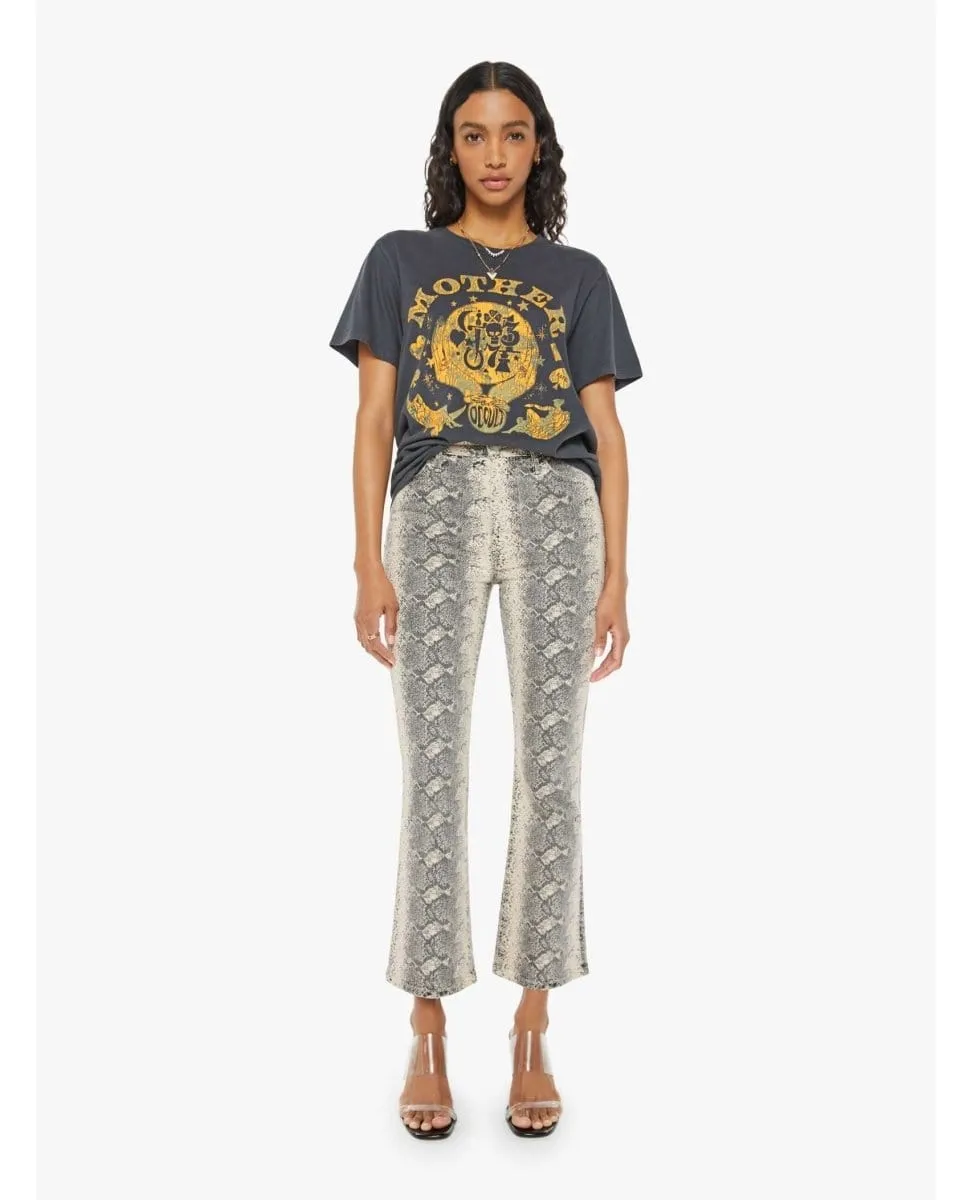 The Rowdy Occult Tee Golden Yellow Graphic