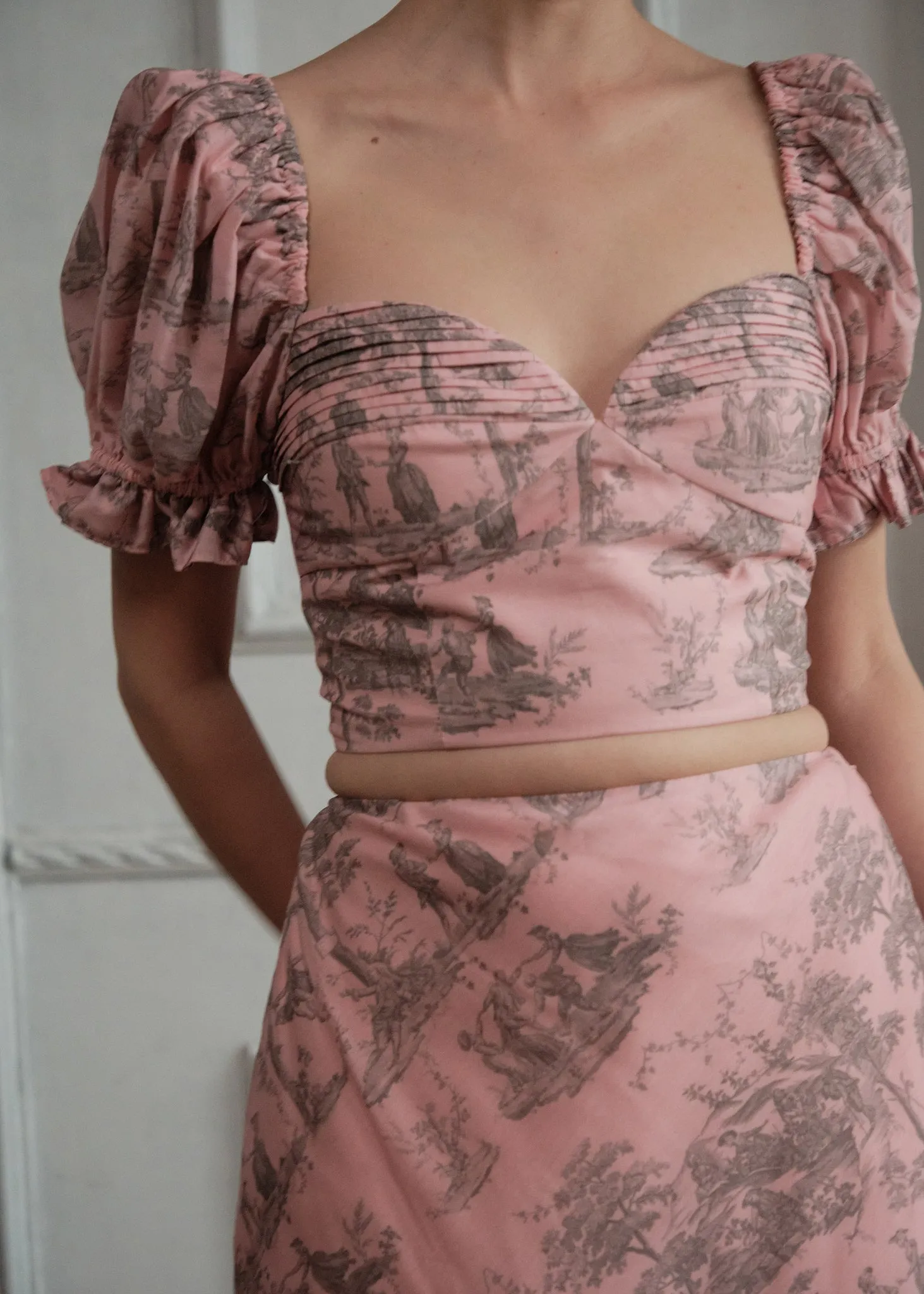 The Slip Skirt in Luxembourg Blush