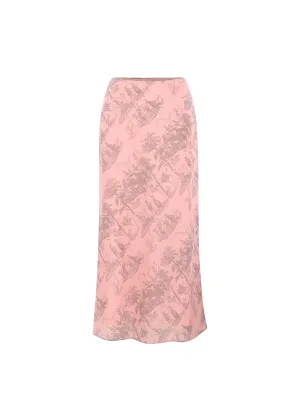 The Slip Skirt in Luxembourg Blush