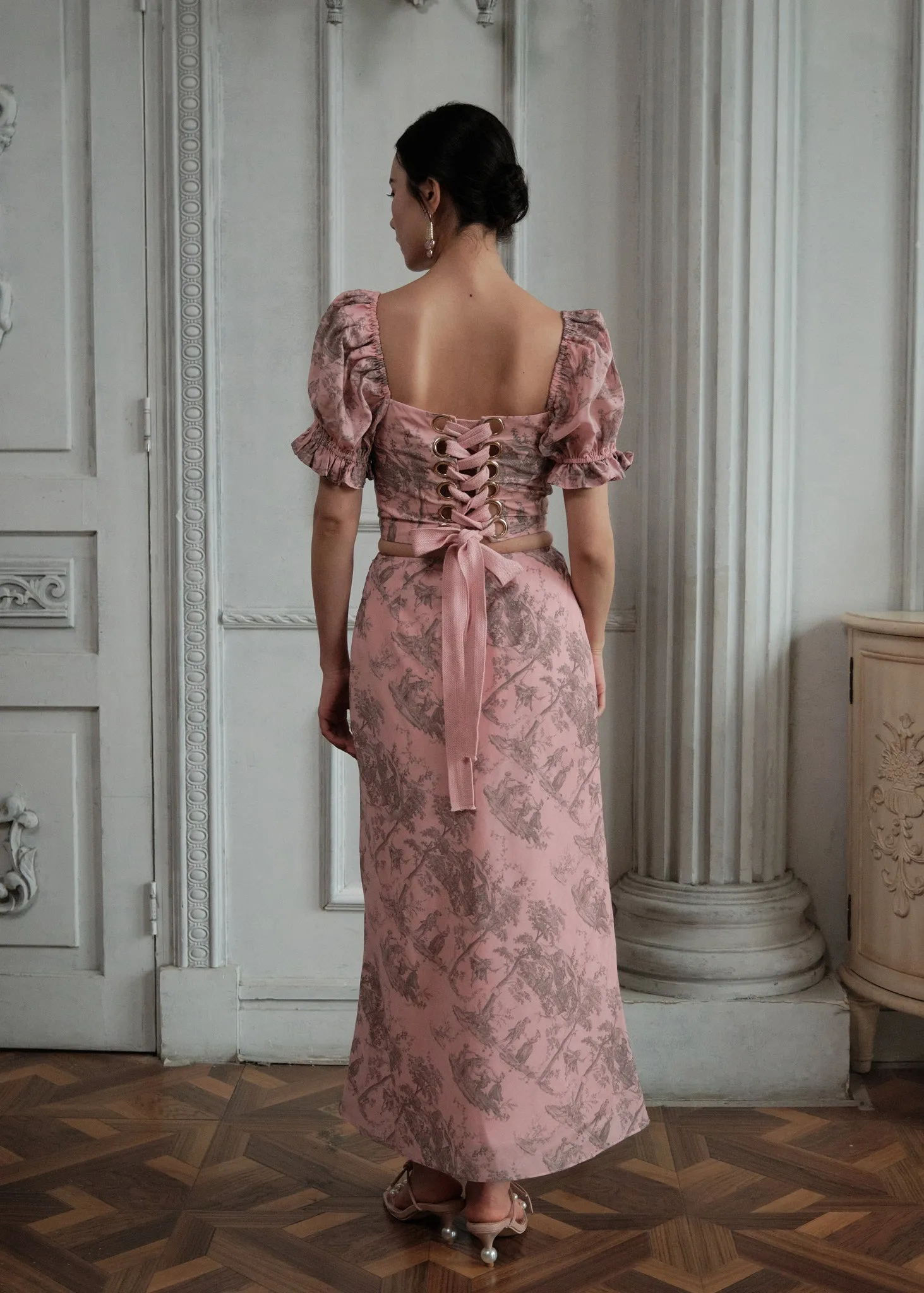 The Slip Skirt in Luxembourg Blush