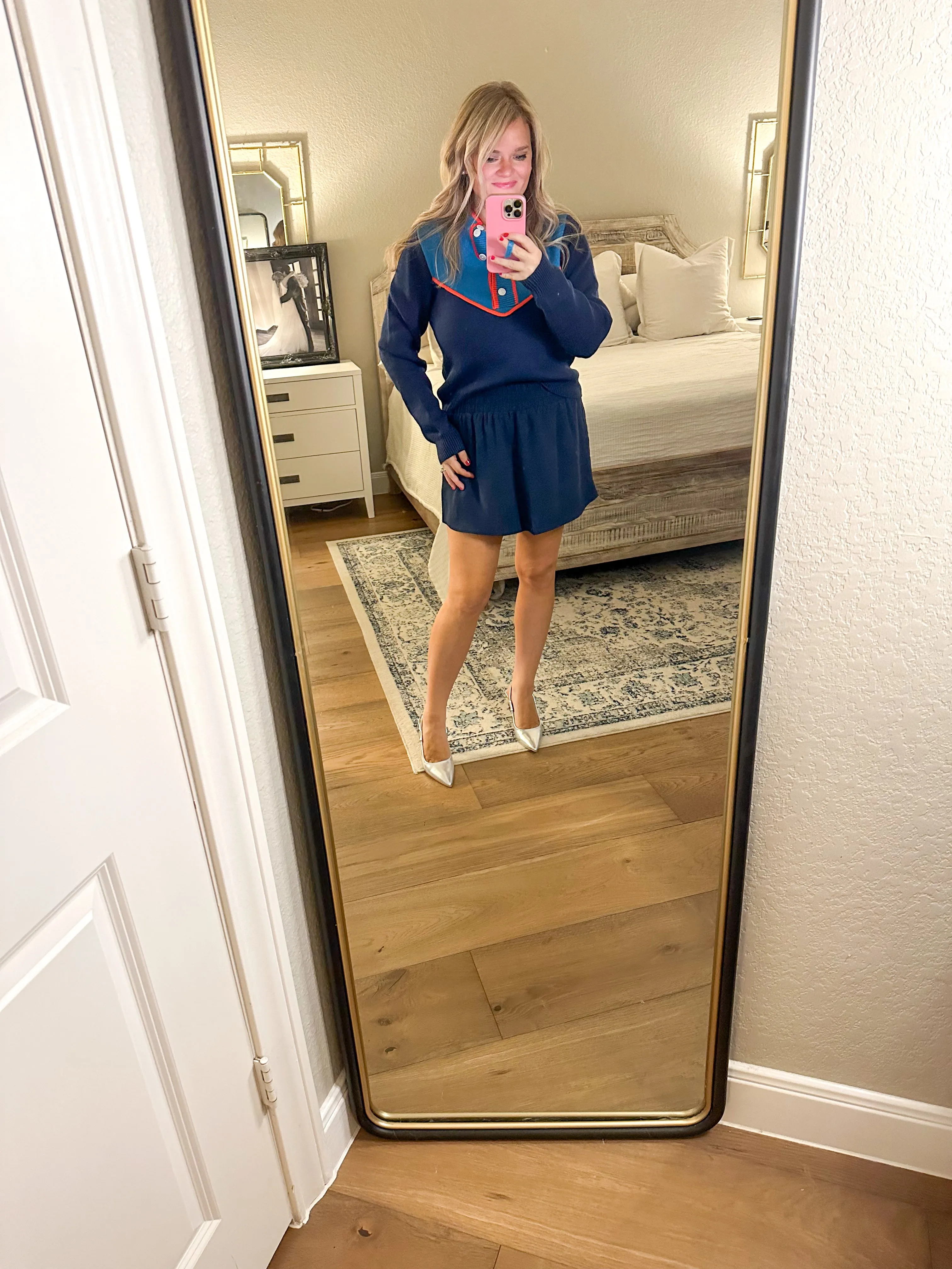 THML Orange & Blue Sweater