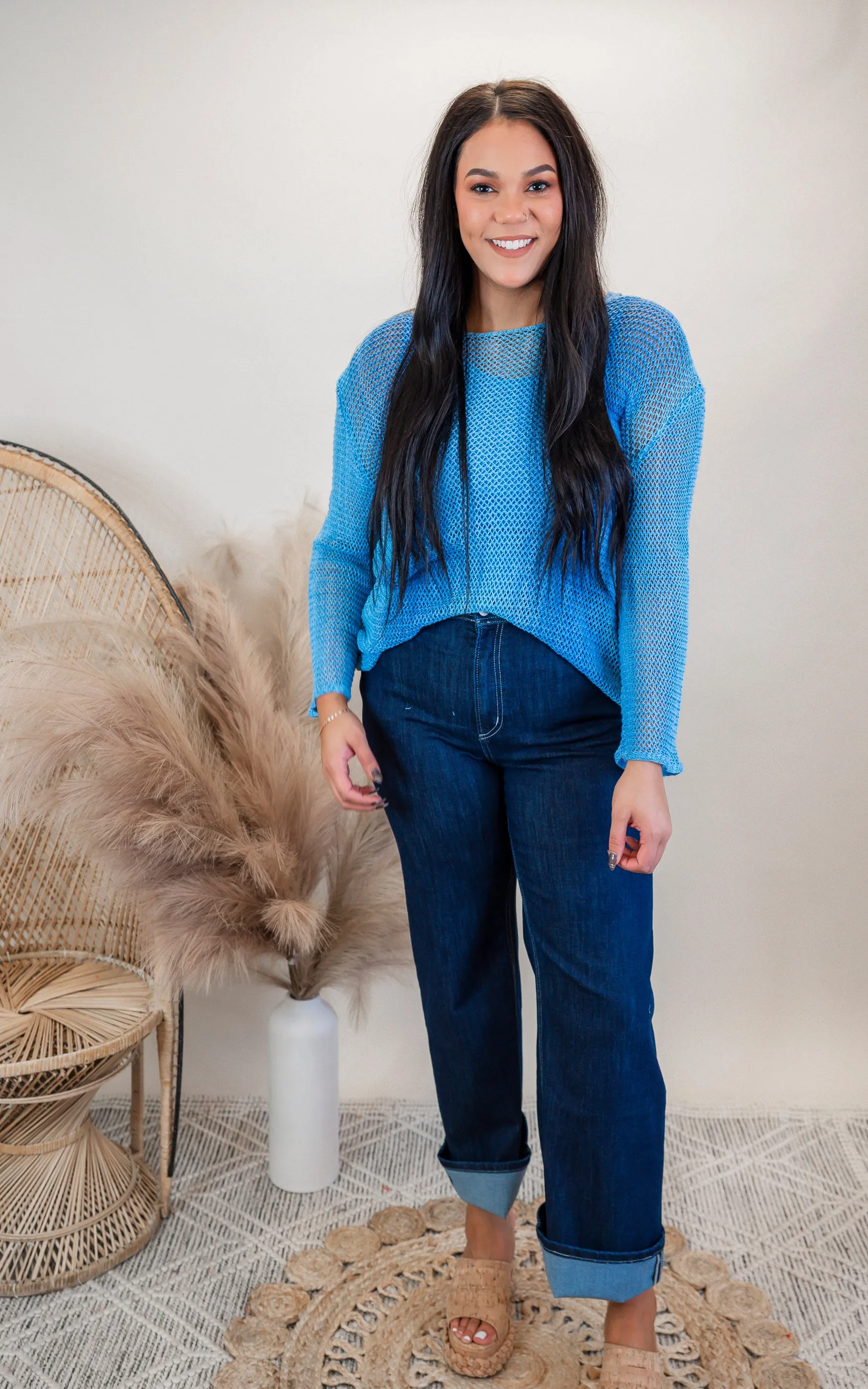 Tidepool Comfy Knit Sweater Top