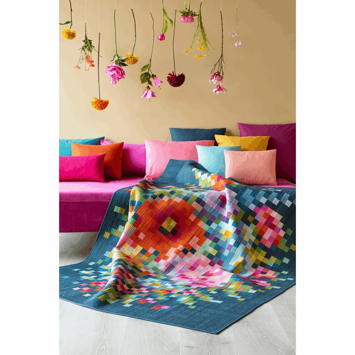 Tilda Solid Fabric | Cantaloupe