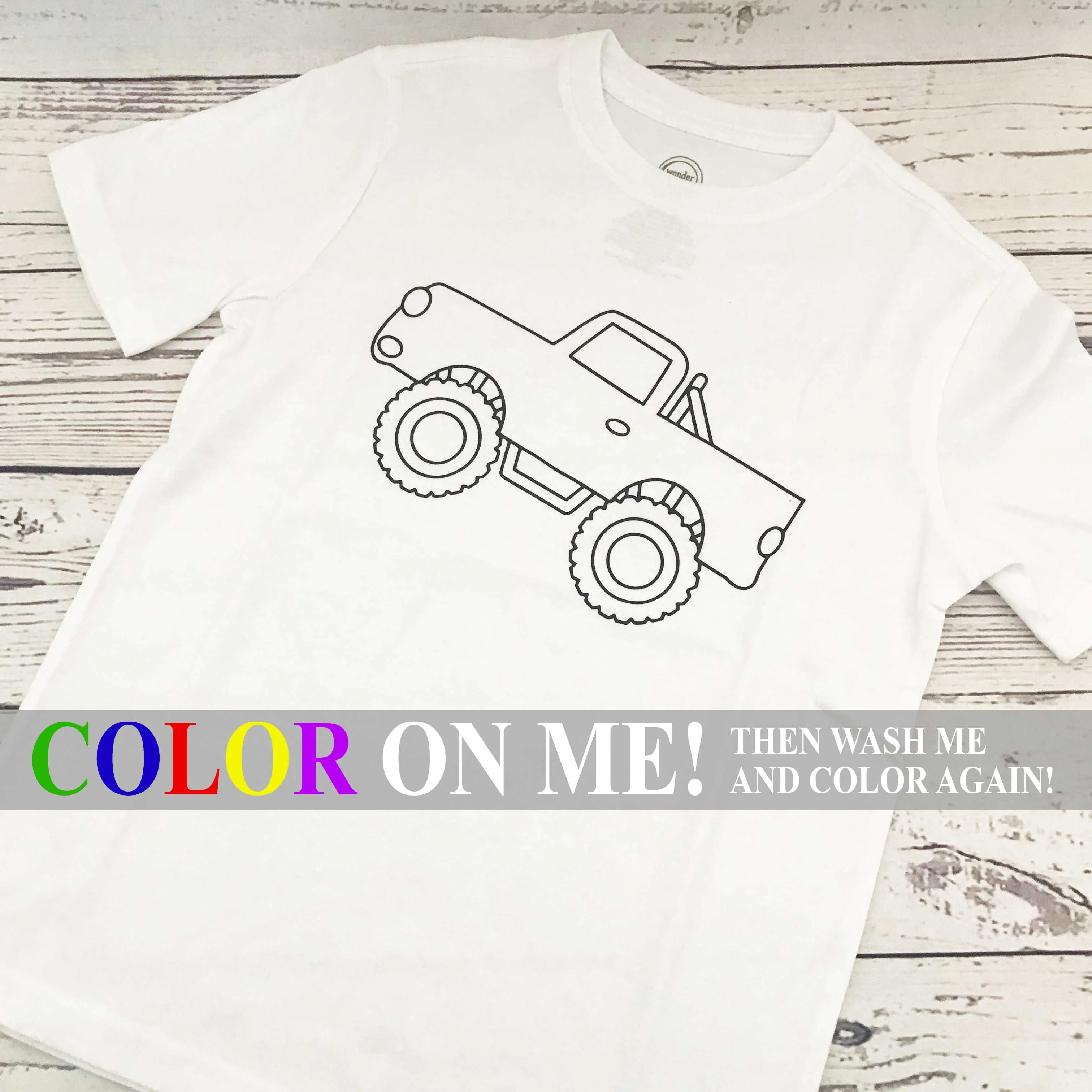 Toddler Size Color Me T-Shirt