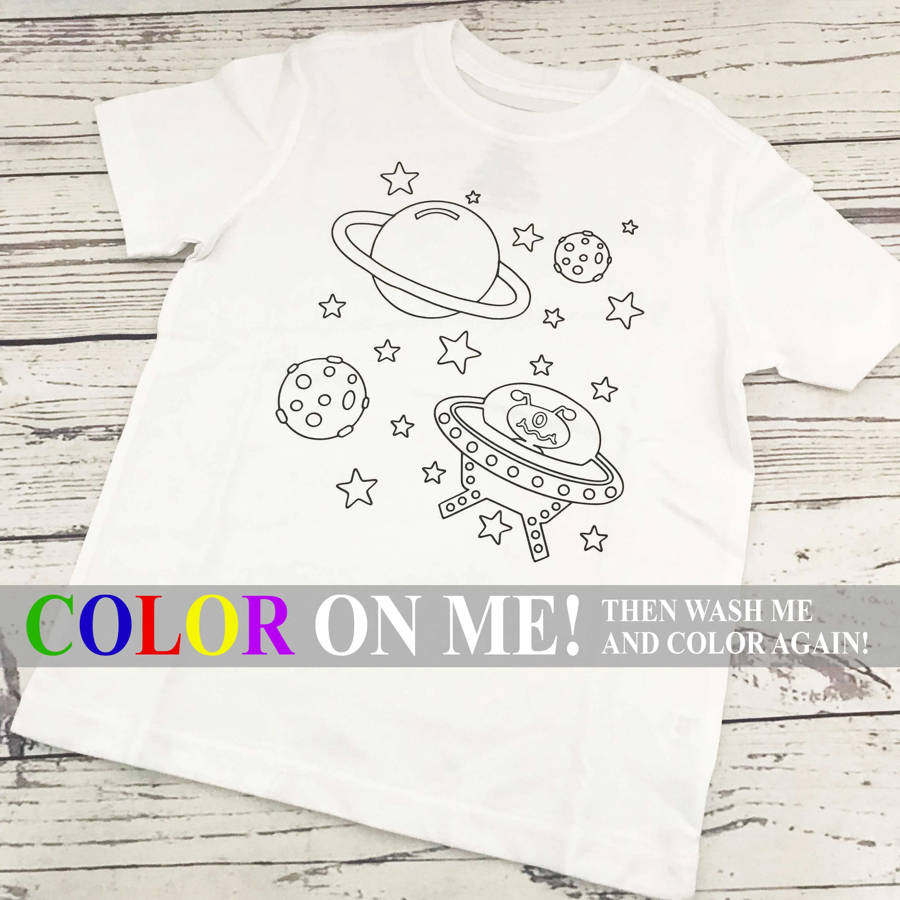 Toddler Size Color Me T-Shirt