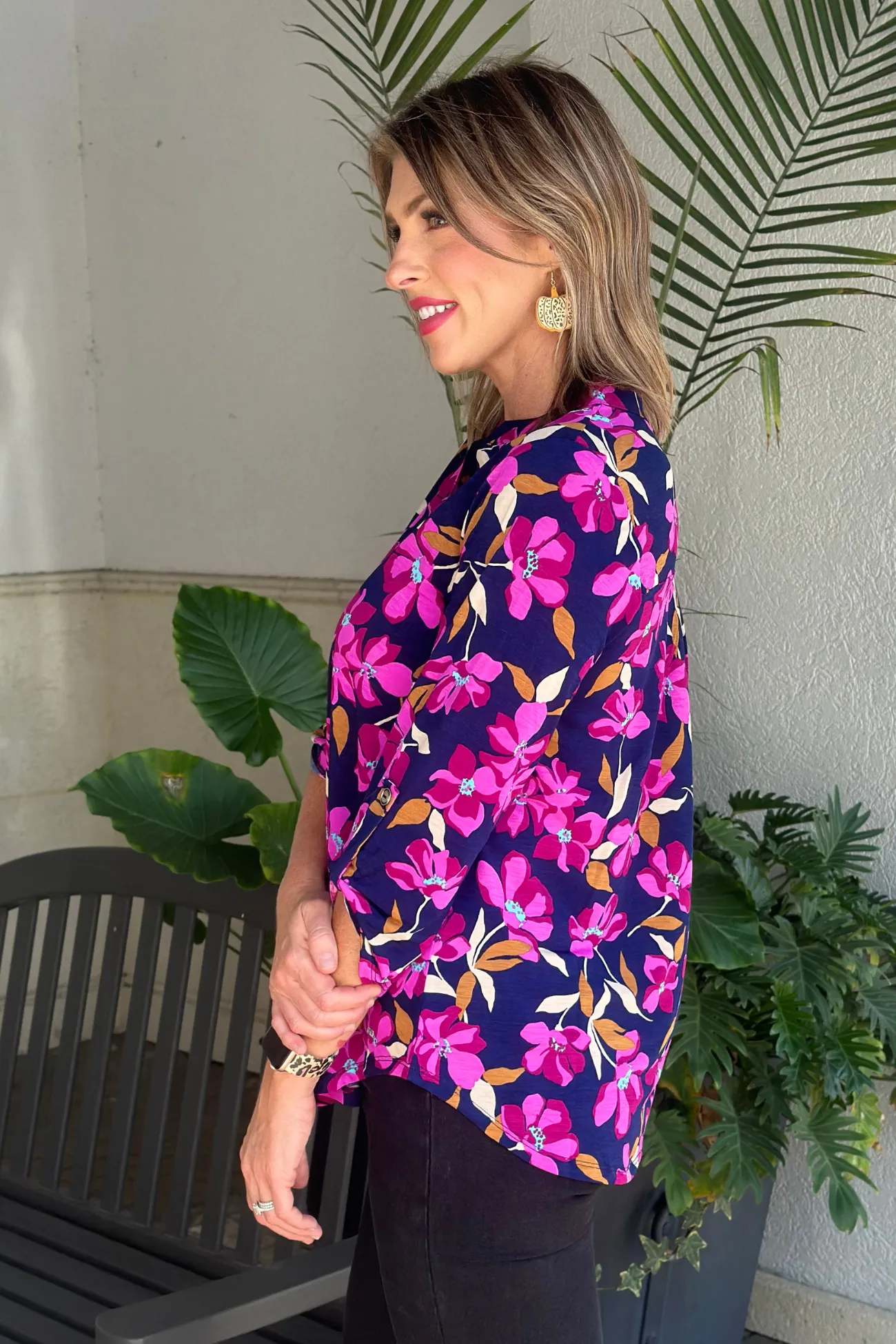 TPN Plum Flower Top