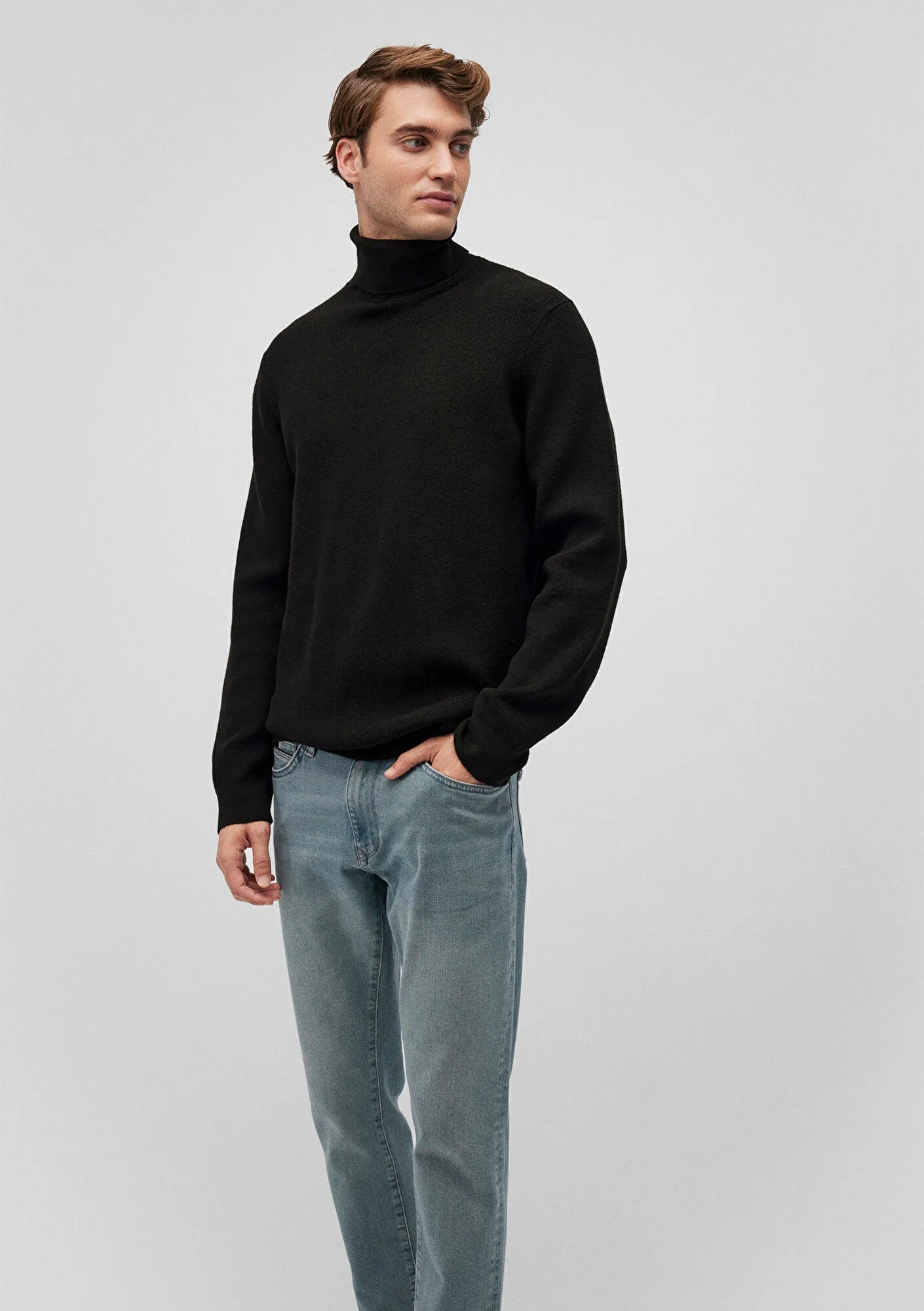 Turtleneck Black Sweater