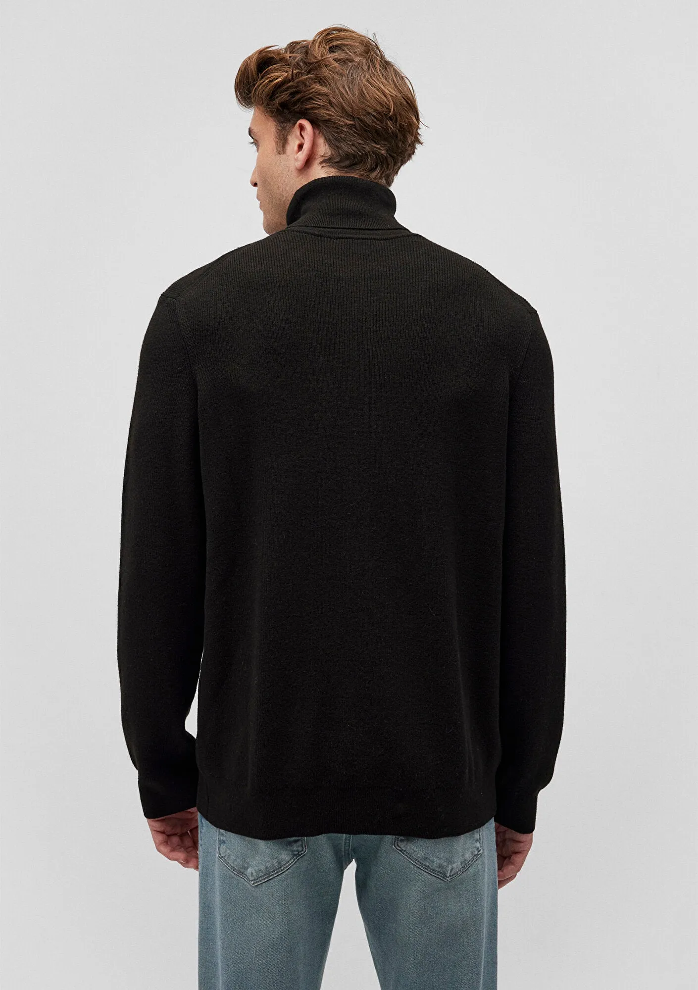 Turtleneck Black Sweater