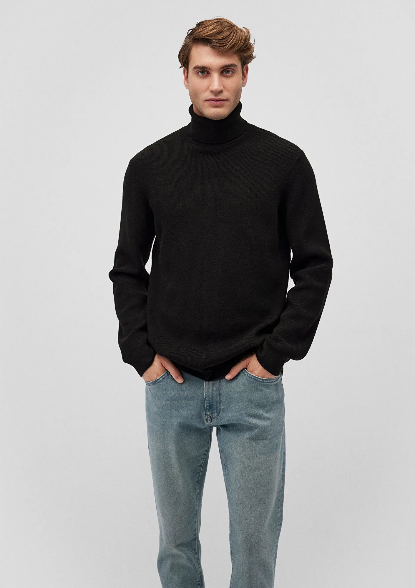 Turtleneck Black Sweater